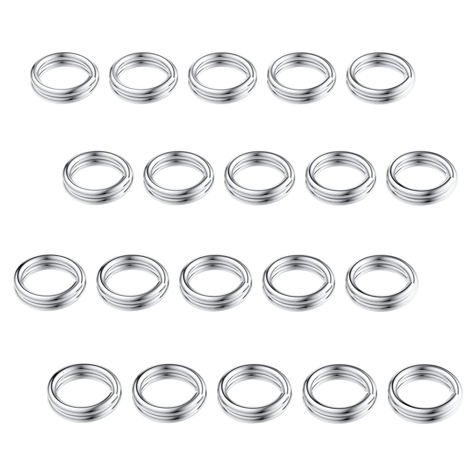 Conector de Anillo Abierto Valyria Plata Esterlina 925 20 Piezas