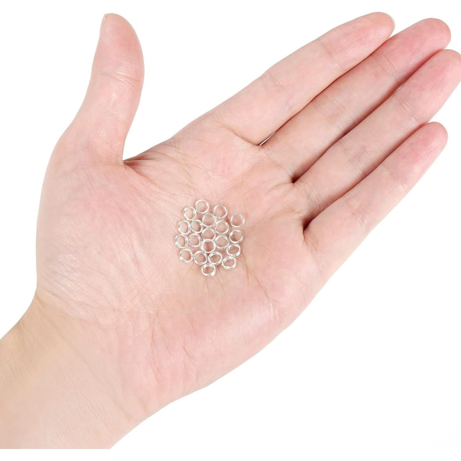 Conector de Anillo Abierto Valyria Plata Esterlina 925 20 Piezas