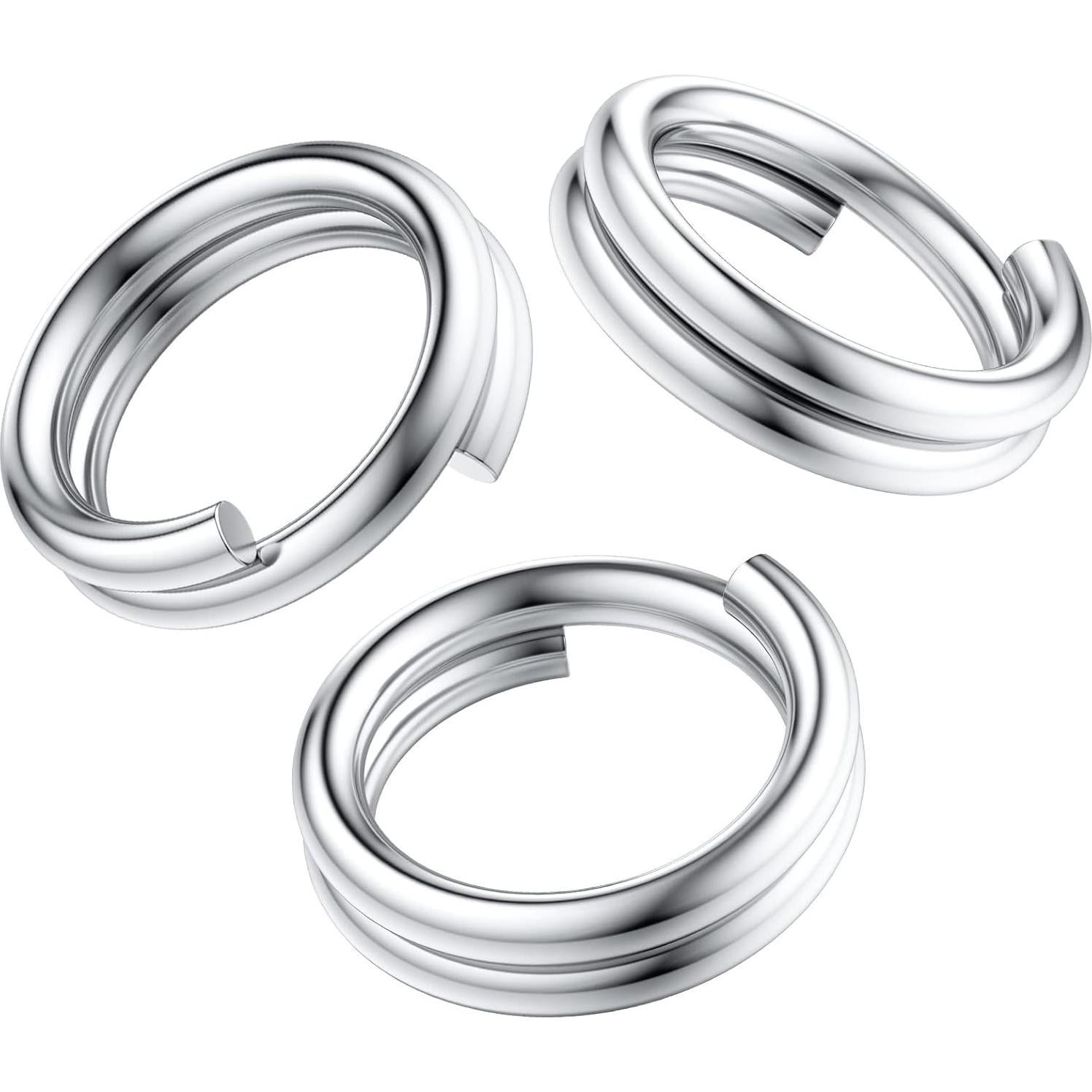 Conector de Anillo Abierto Valyria Plata Esterlina 925 20 Piezas