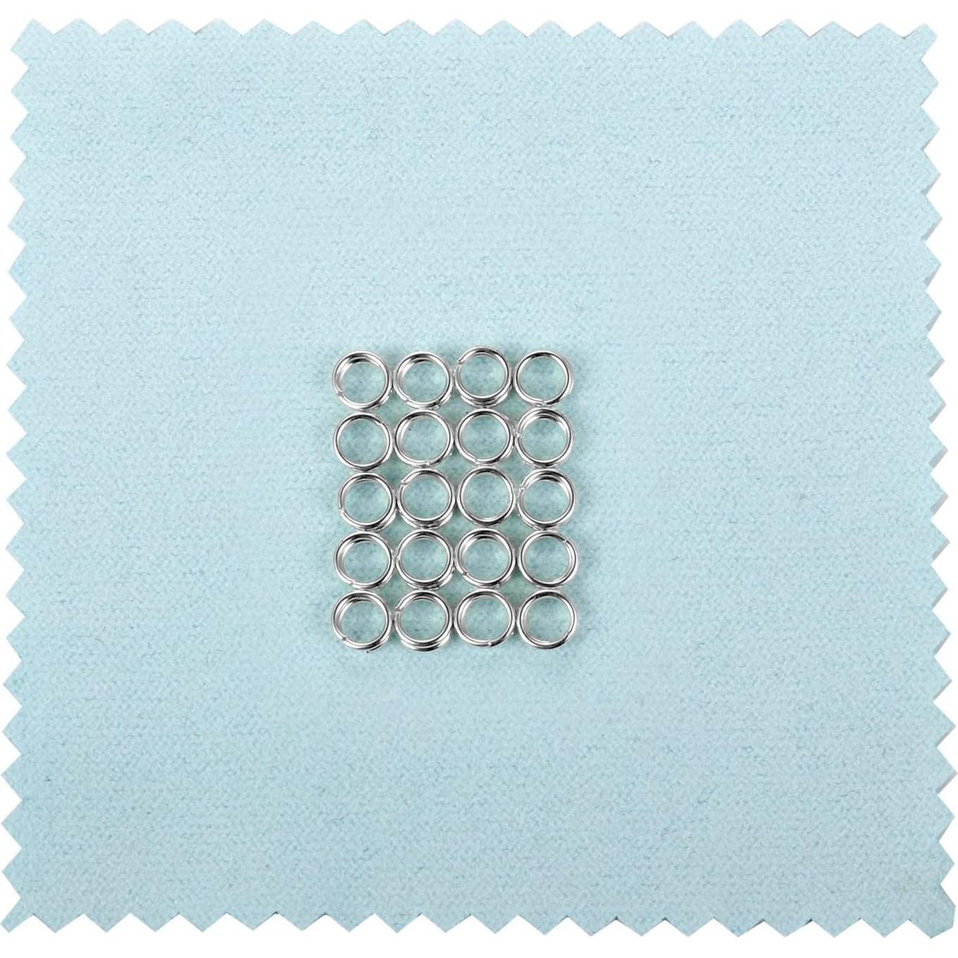 Conector de Anillo Abierto Valyria Plata Esterlina 925 20 Piezas