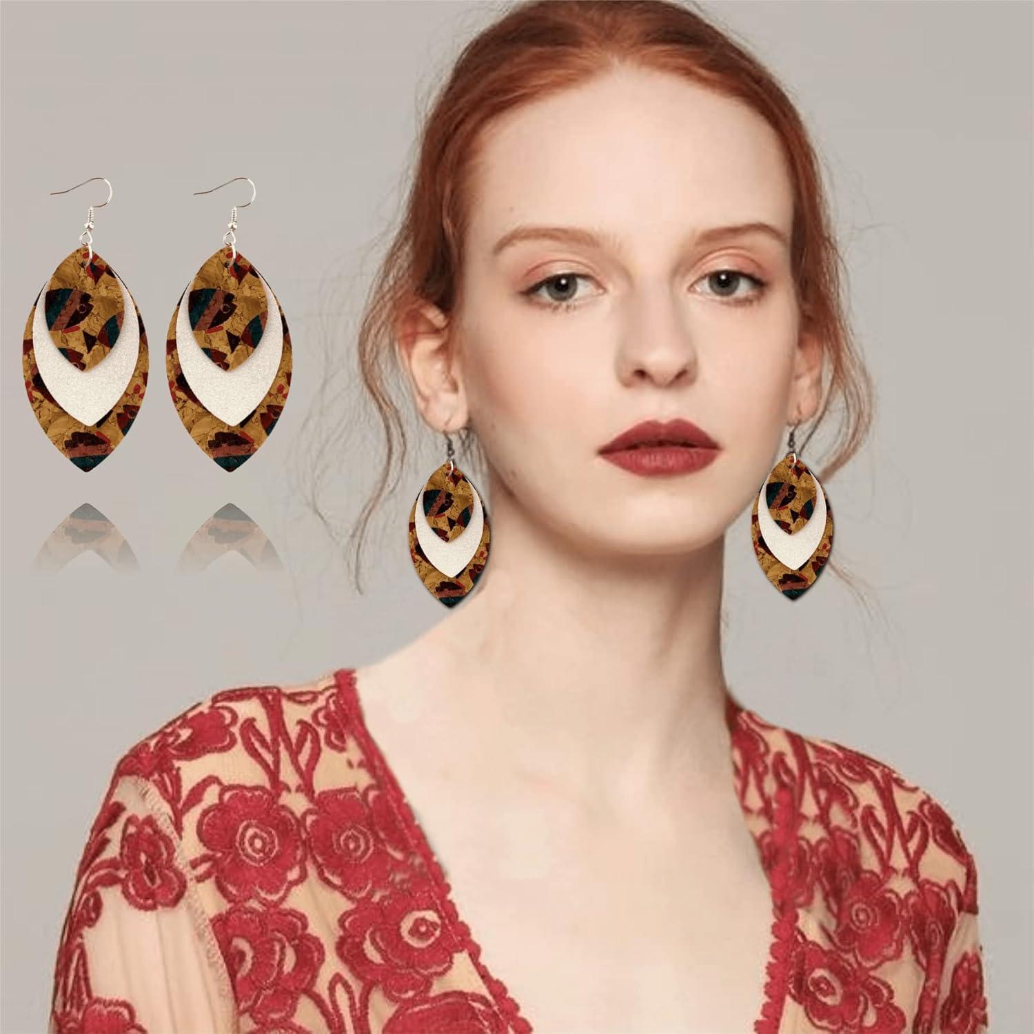 Kit de 321 Piezas para Hacer Pendientes AOUXSEEM - Cuero Sintético