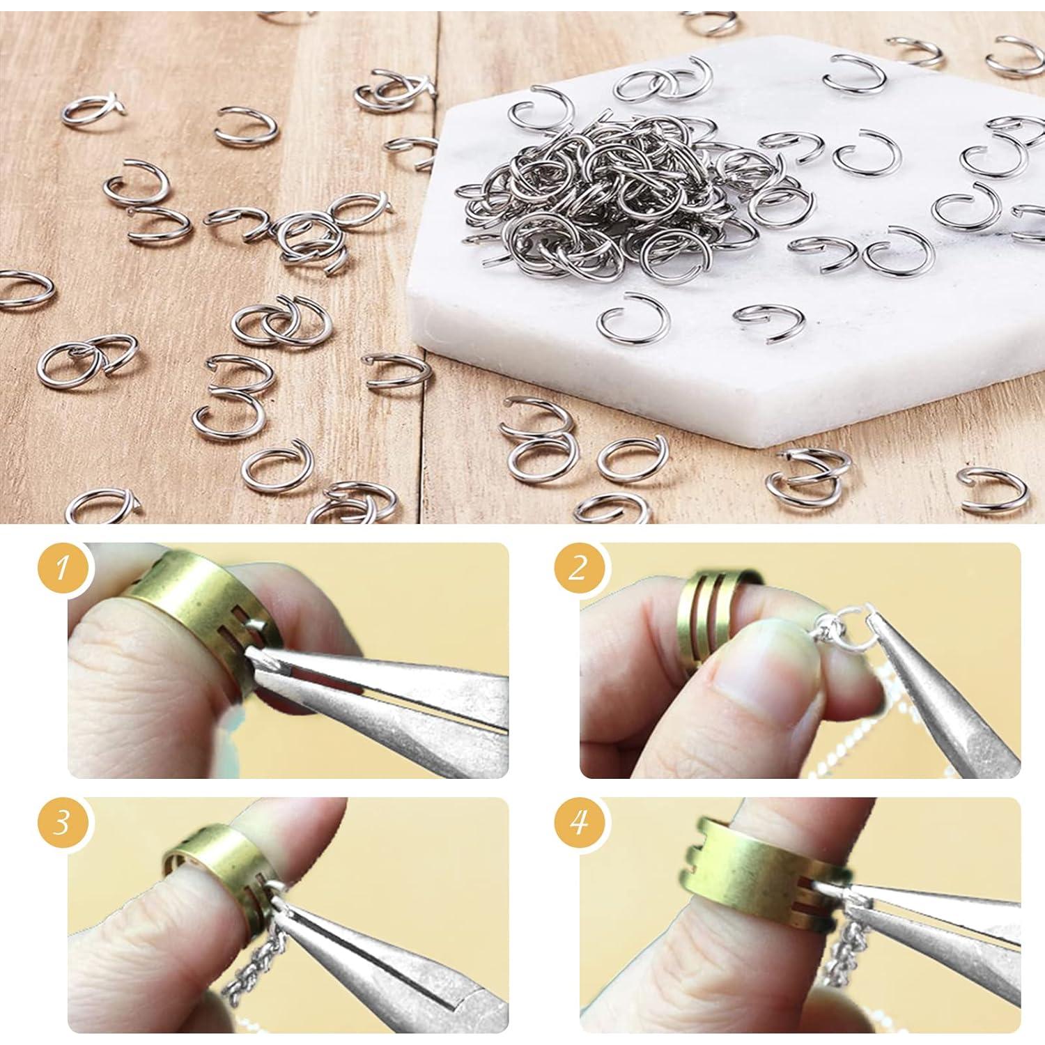 ZYNERY 1500 Anillas Abiertas Acero Inoxidable 304 4-10mm