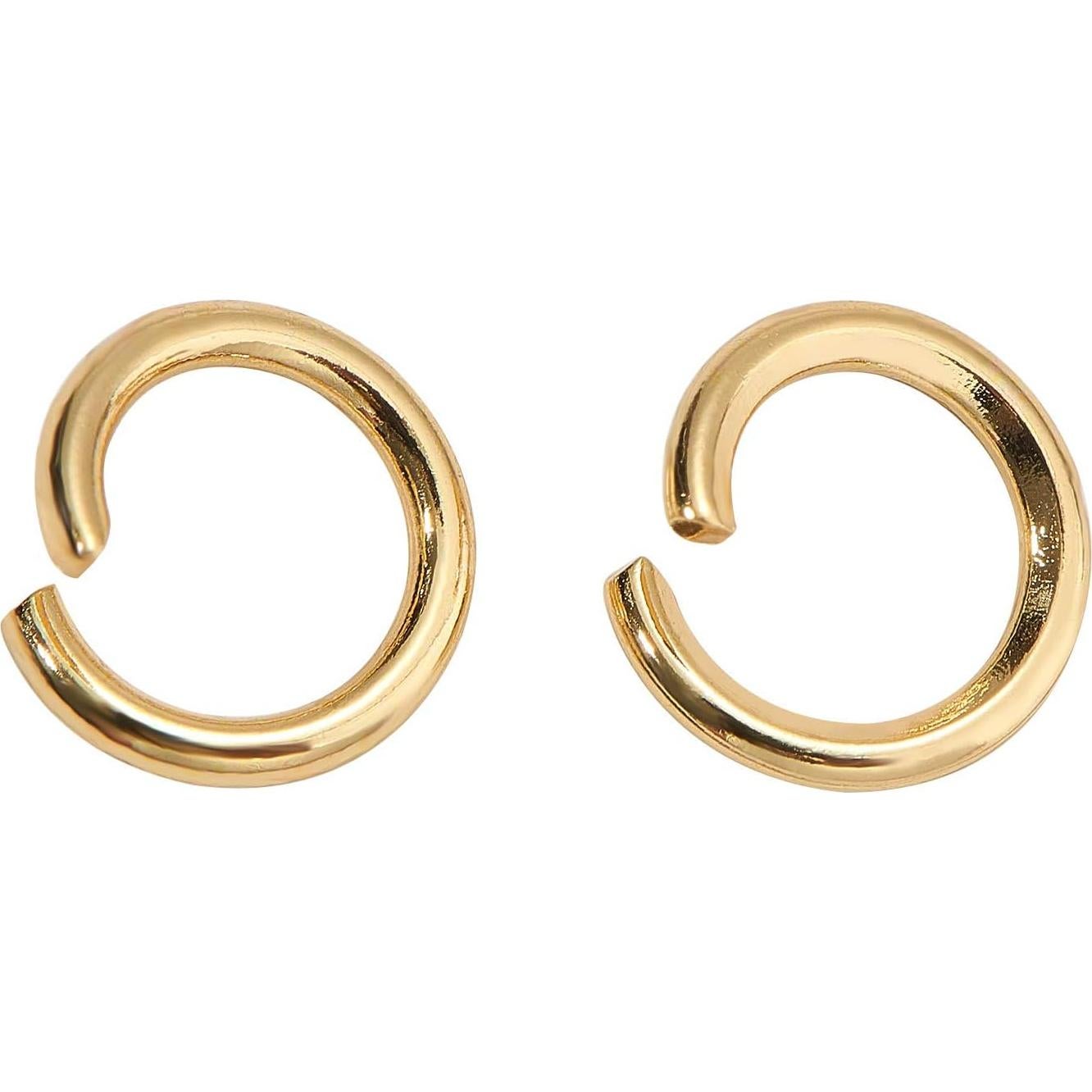 Anillas Abiertas Doradas 7mm 200 Pcs DanLingJewelry