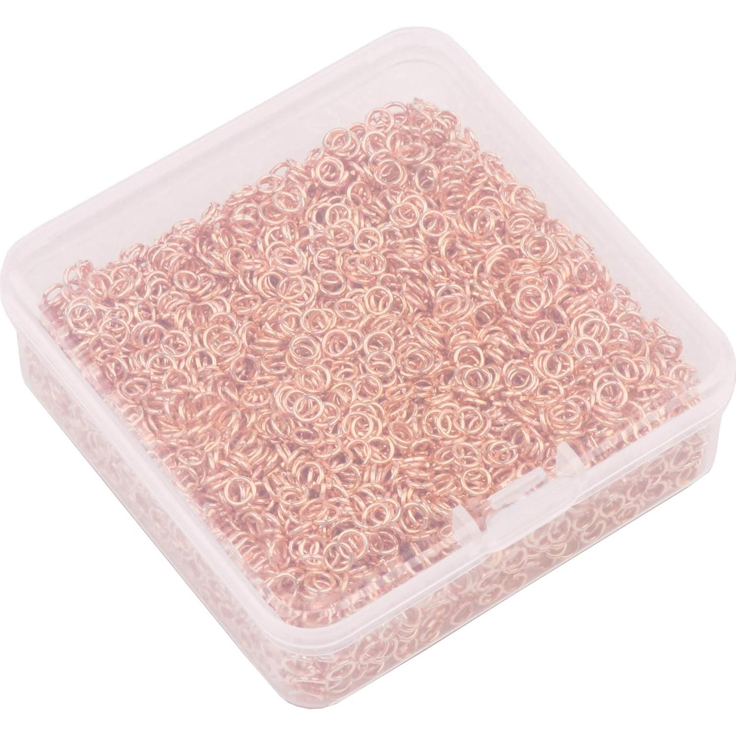 Anillos de Salto Abiertos YAKA 2000pcs 4mm KC Oro para Joyería