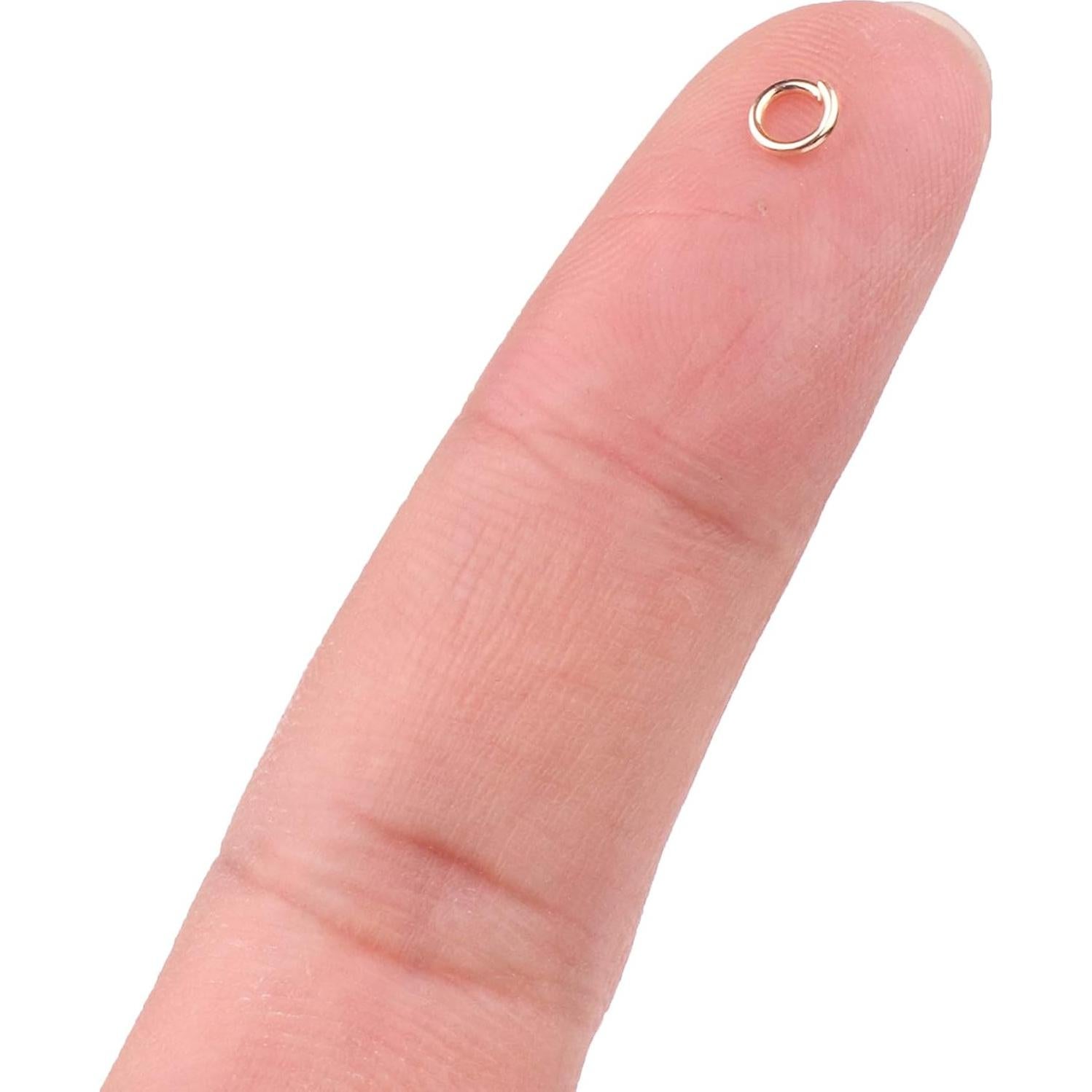 Anillos de Salto Abiertos YAKA 2000pcs 4mm KC Oro para Joyería