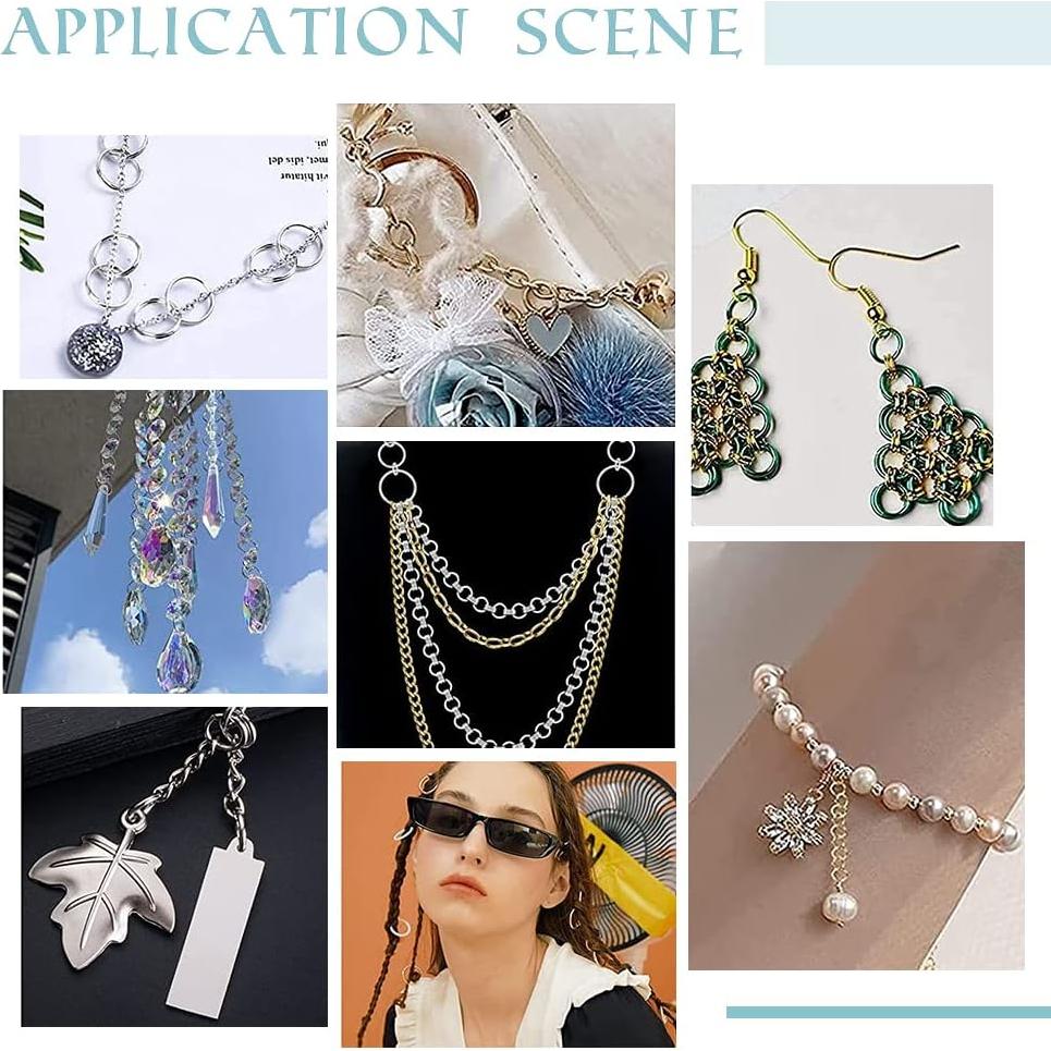 Anillas Abiertas Ovaladas PH PandaHall 2550 Pcs Hierro 5.5x4mm