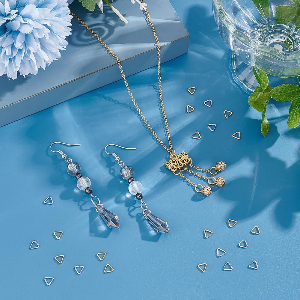 Anillos de Salto Abiertos PH PandaHall 120pcs 5mm Oro 18k