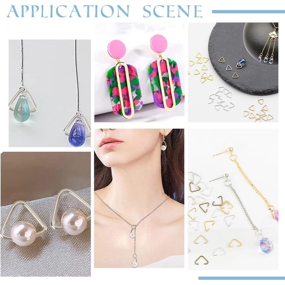 Anillos de Salto Abiertos PH PandaHall 120pcs 5mm Oro 18k