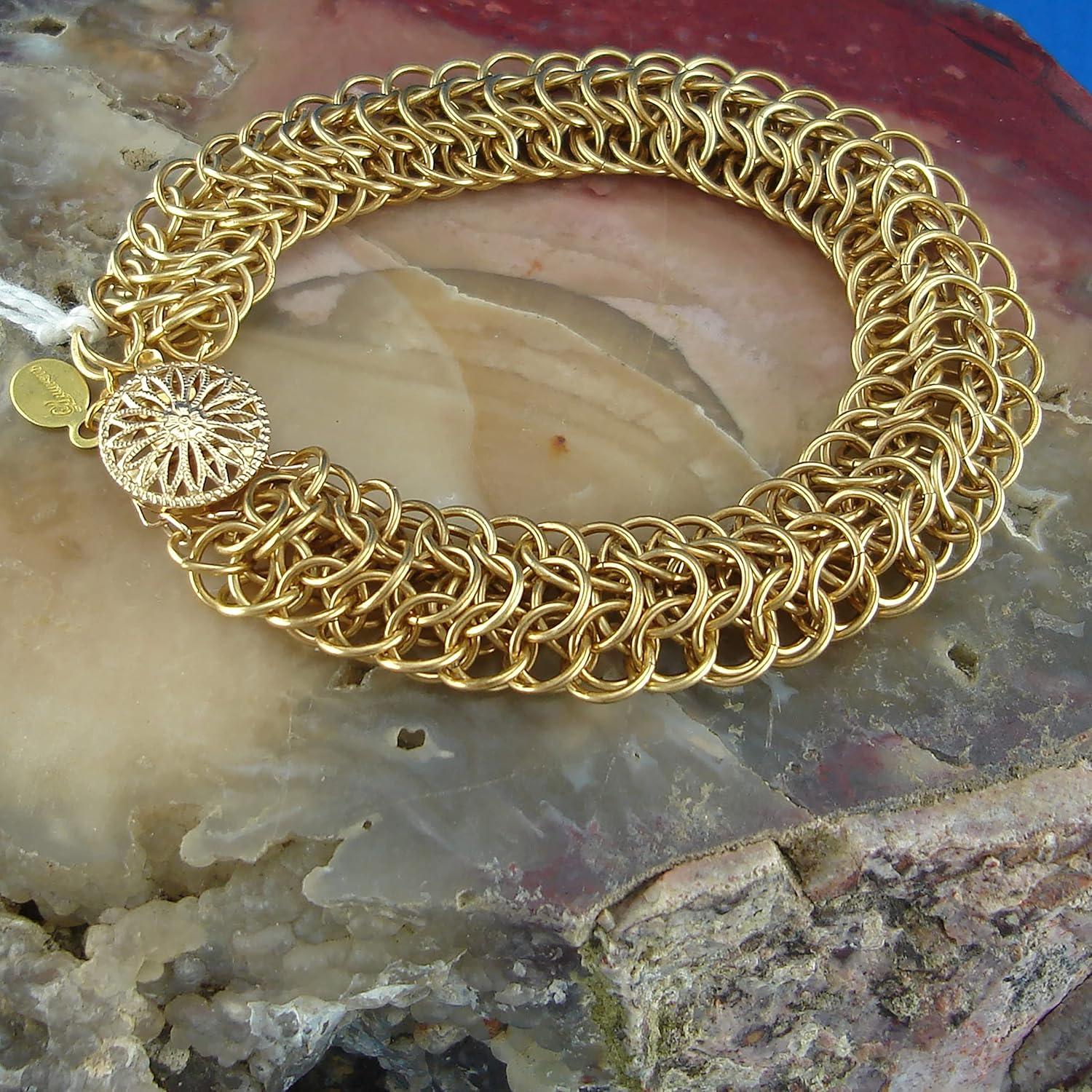 Anillas Abiertas The Beadsmith 4mm Baño de Oro 144 Piezas