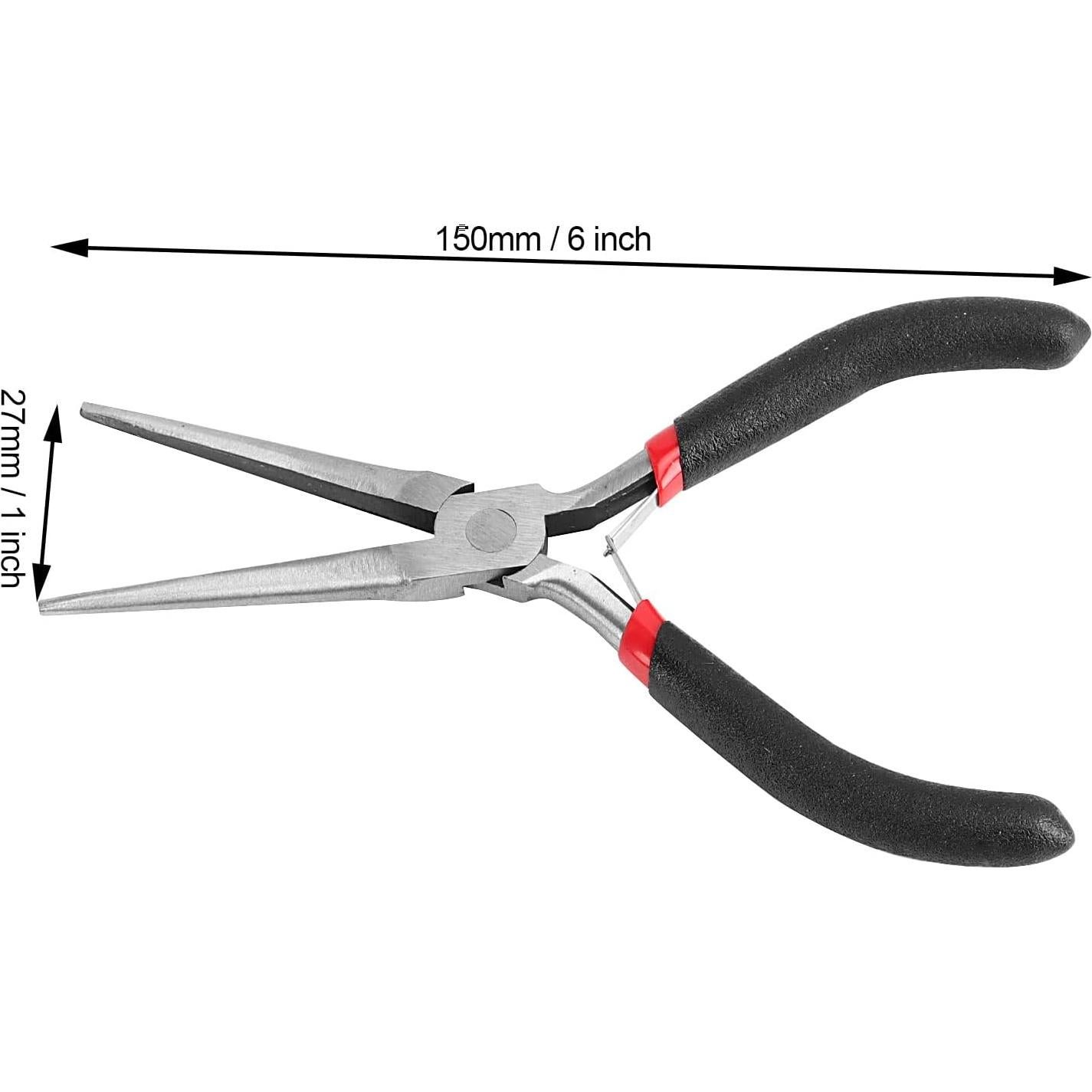 Juego de 10 Alicates de Punta Larga JOIKIT 15 cm Precisión