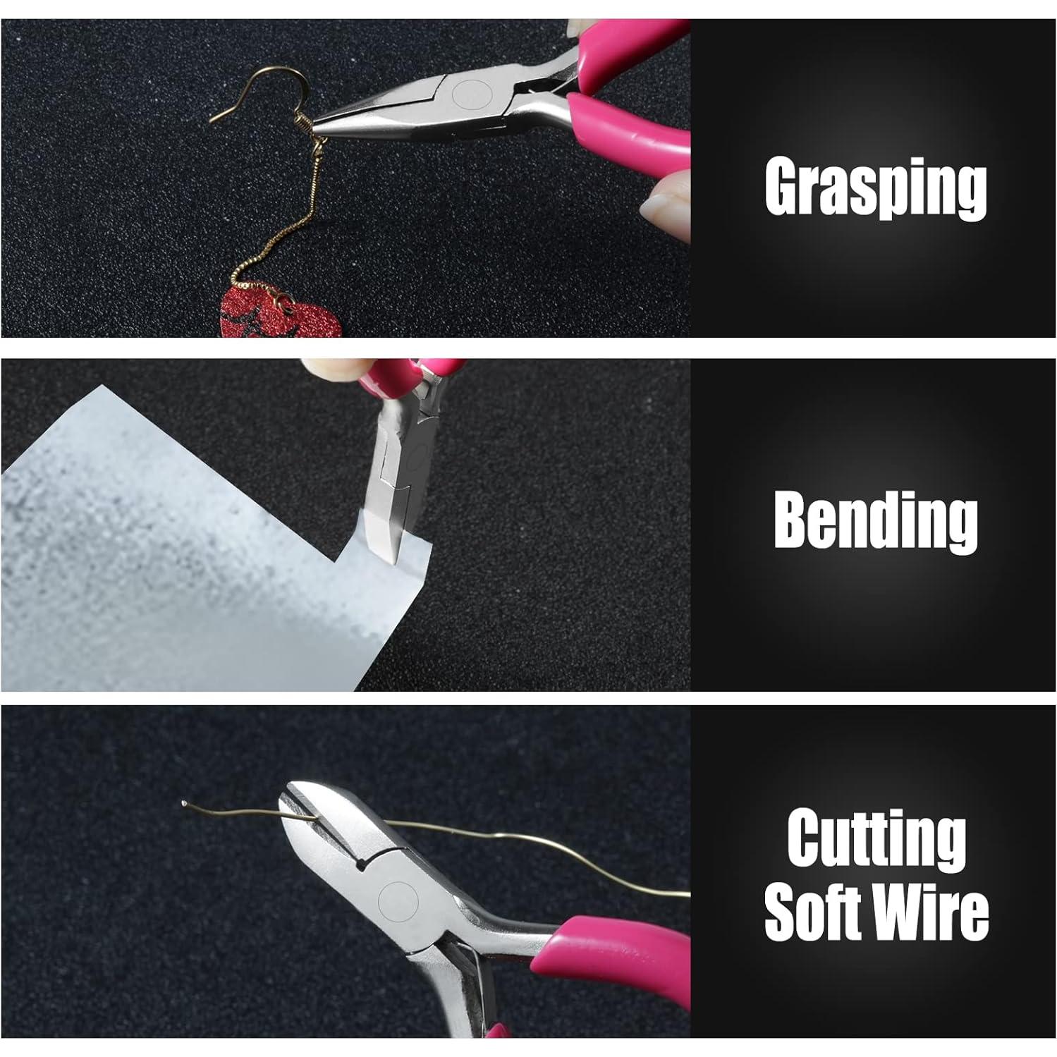 Juego de Alicates Mini 6PCS LEONTOOL 7.62 cm para Joyas