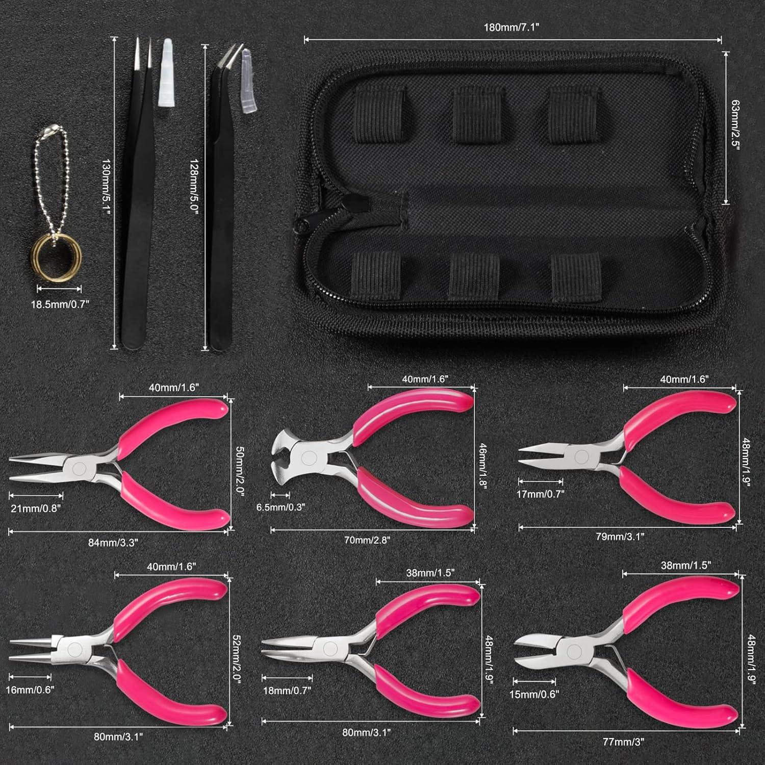 Juego de Alicates Mini 6PCS LEONTOOL 7.62 cm para Joyas