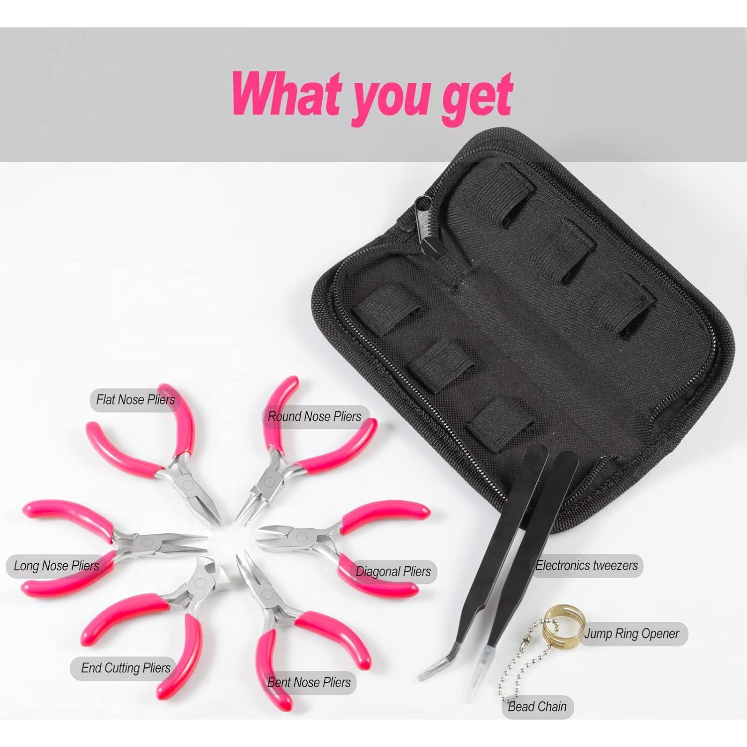 Juego de Alicates Mini 6PCS LEONTOOL 7.62 cm para Joyas