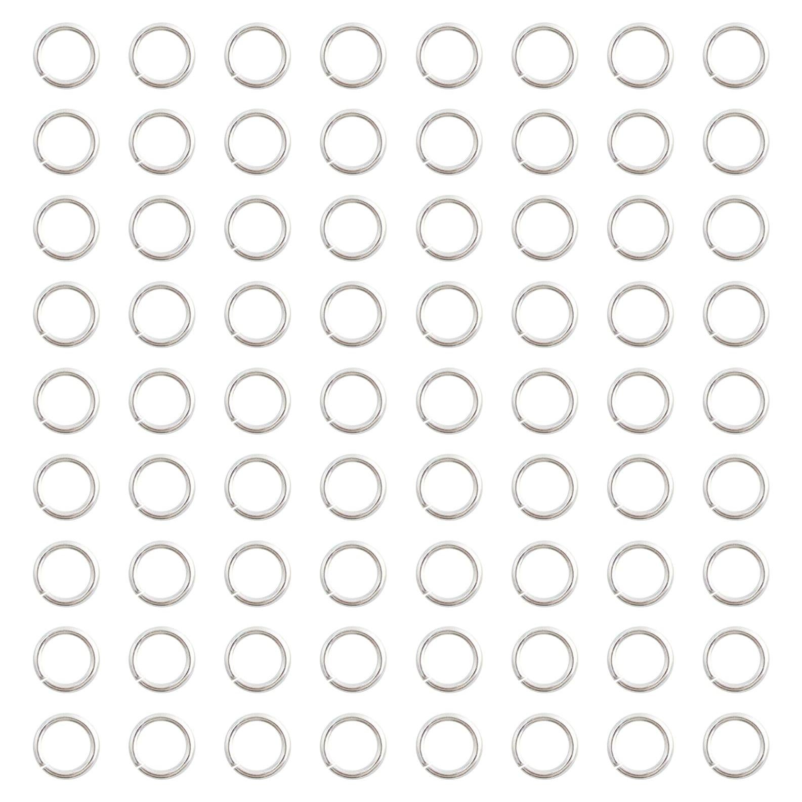 Anillas de Salto Metálicas Pson 5mm Plateadas 1000pcs