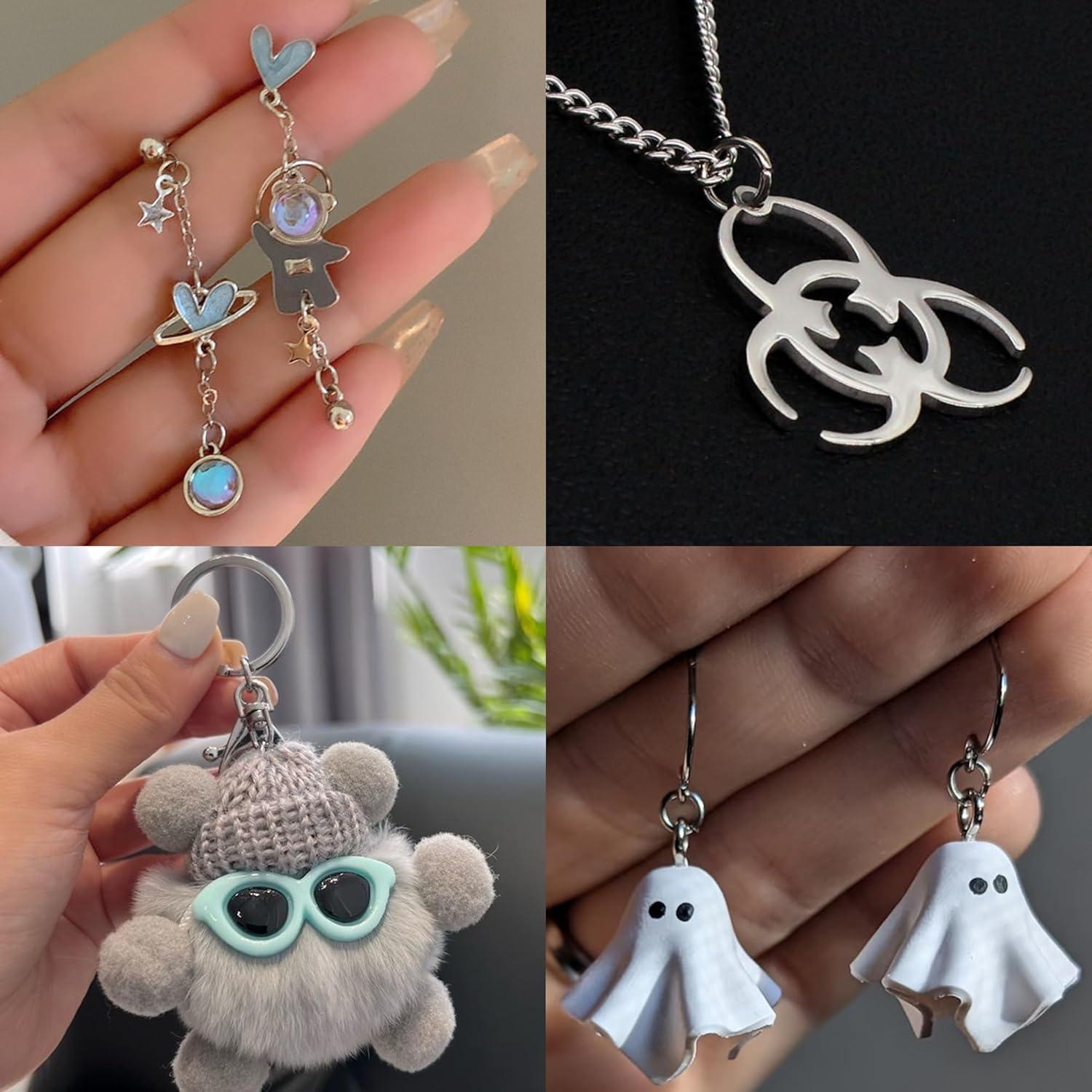 Anillas de Salto Metálicas Pson 5mm Plateadas 1000pcs