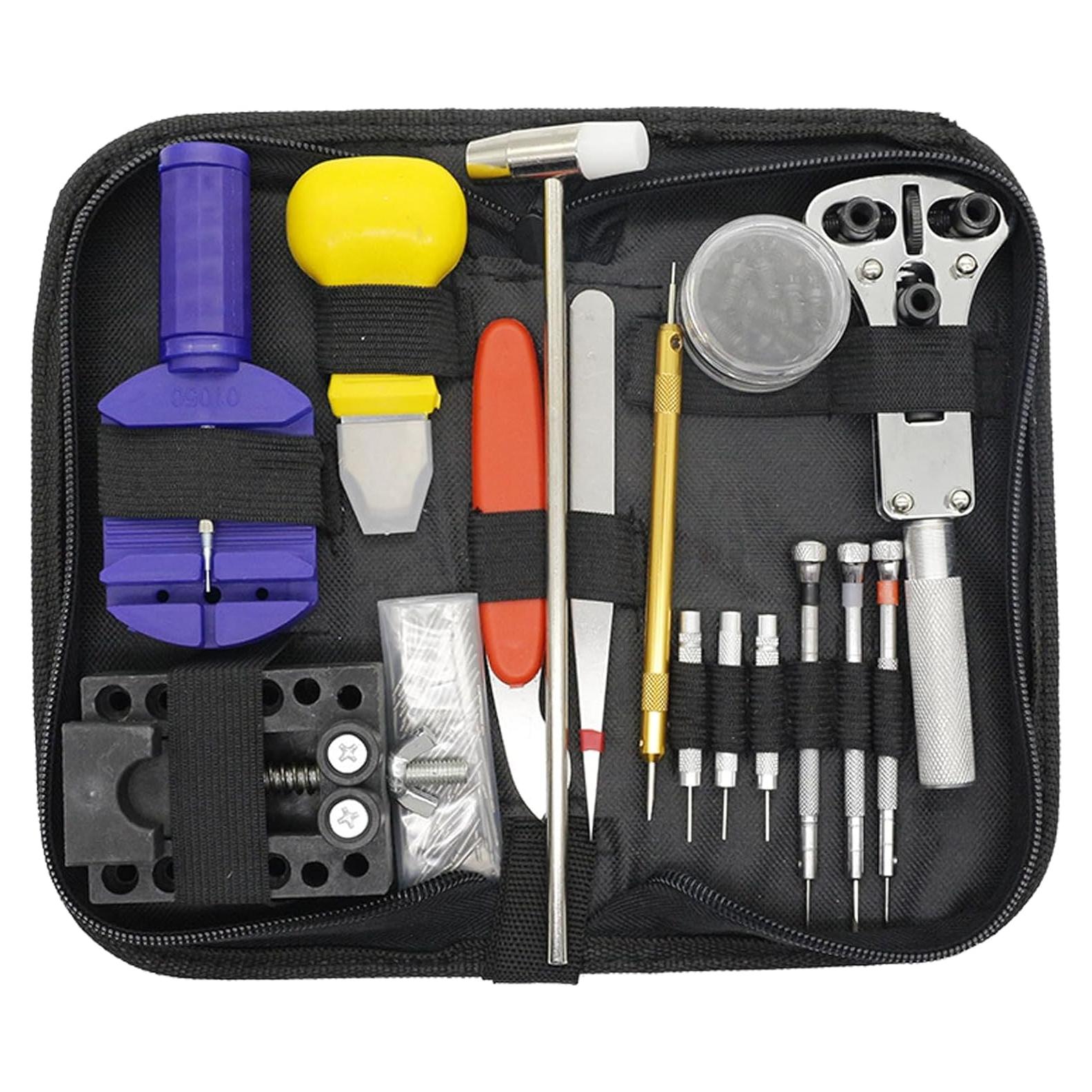 Kit de Herramientas para Reparación de Relojes LIYOU 147 Pcs