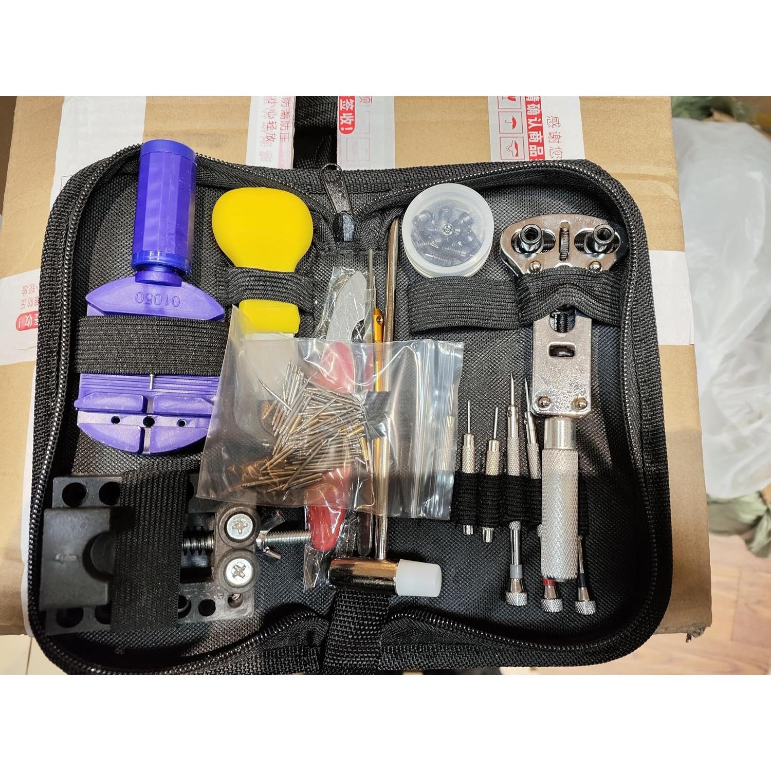 Kit de Herramientas para Reparación de Relojes LIYOU 147 Pcs