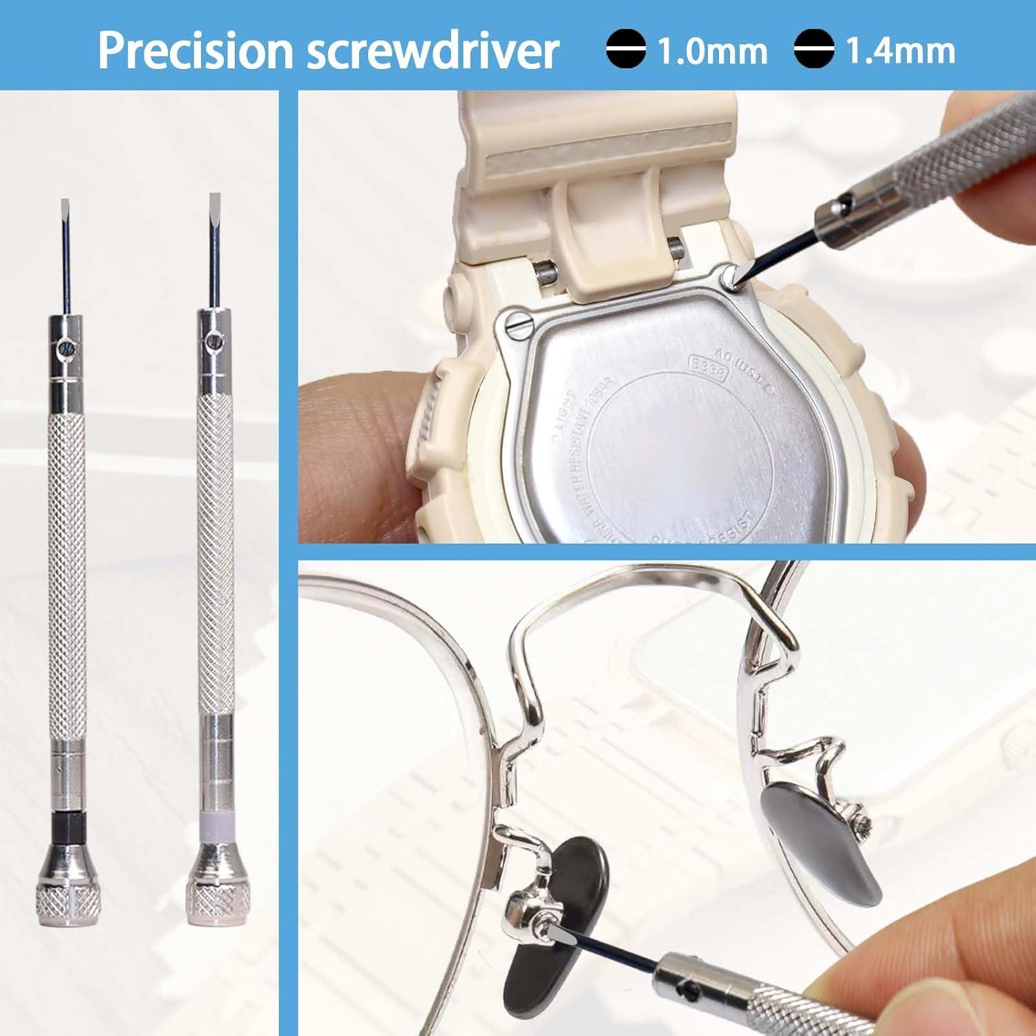 Kit de Herramientas para Reloj GLDCAPA con 60 Baterías