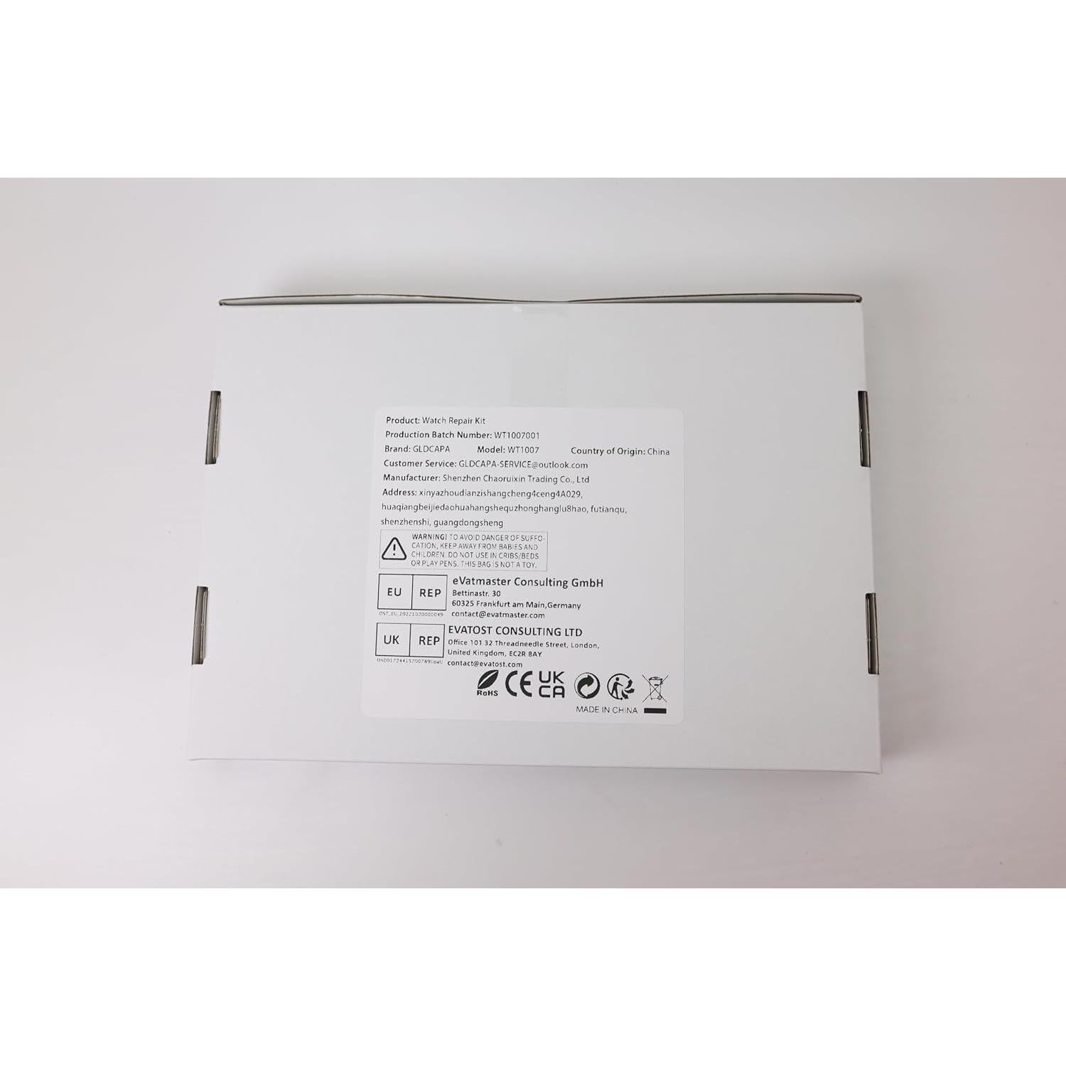 Kit de Herramientas para Reloj GLDCAPA con 60 Baterías