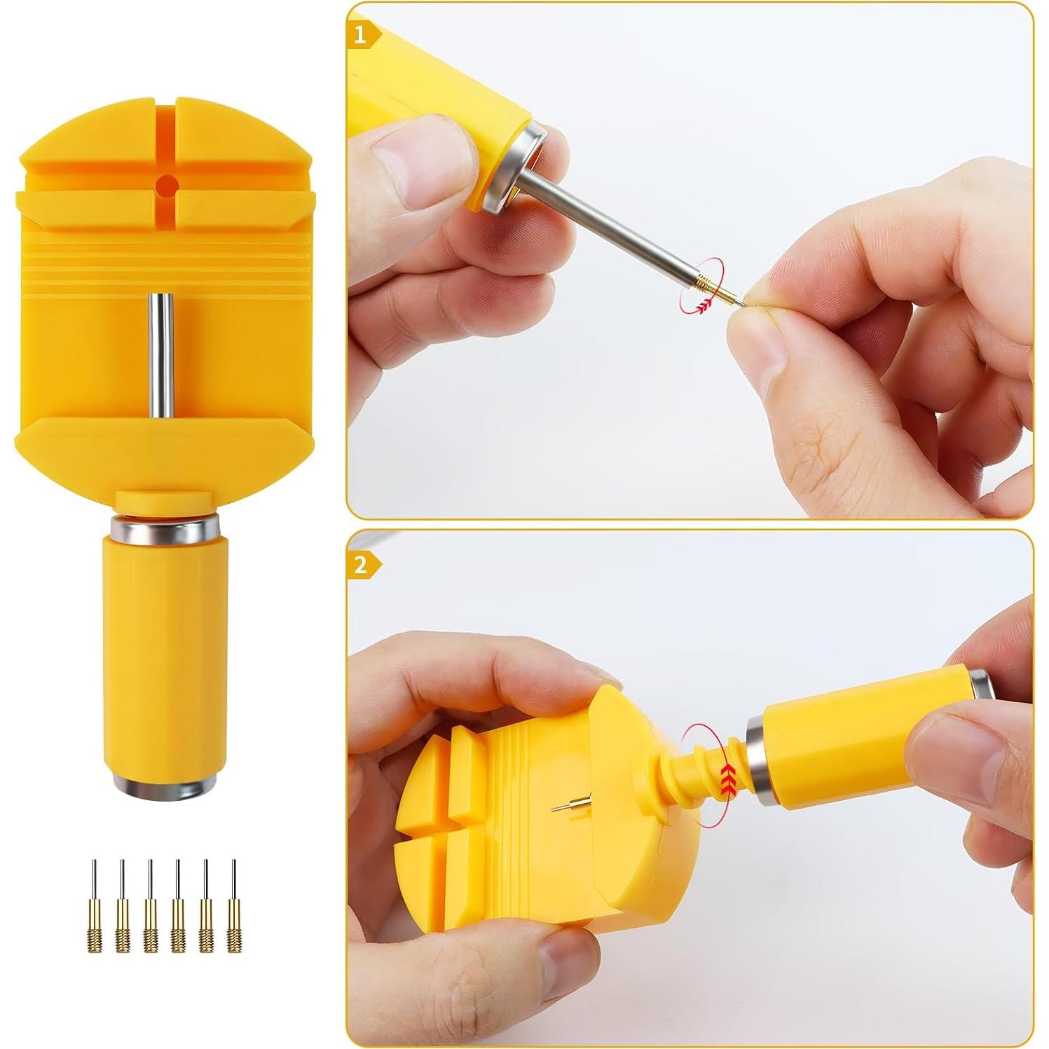 Kit de Herramientas para Reloj GAQWOK - Eliminación de Eslabones