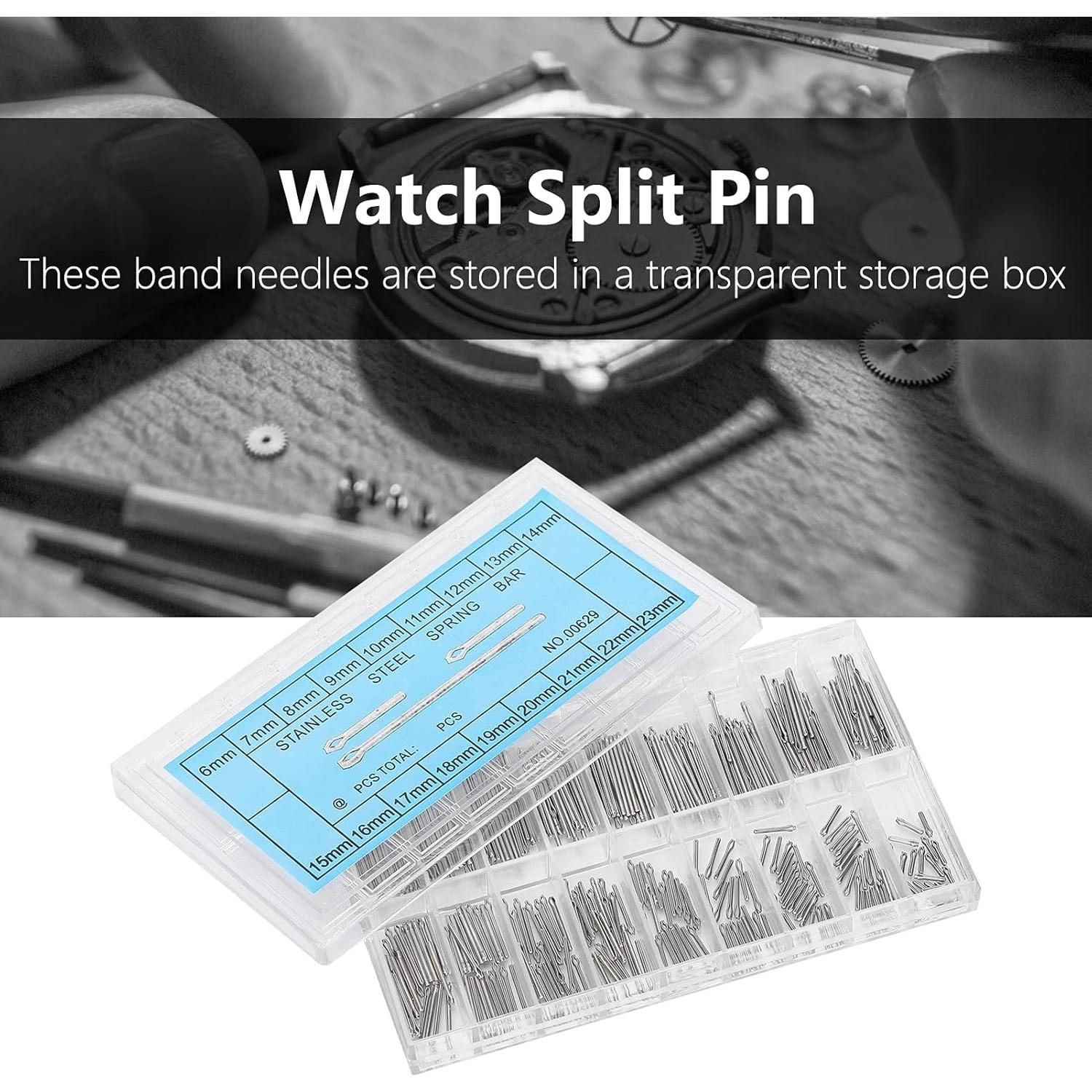 Kit de Reparación de Pasadores de Reloj Luqeeg 360 Piezas 6-23mm