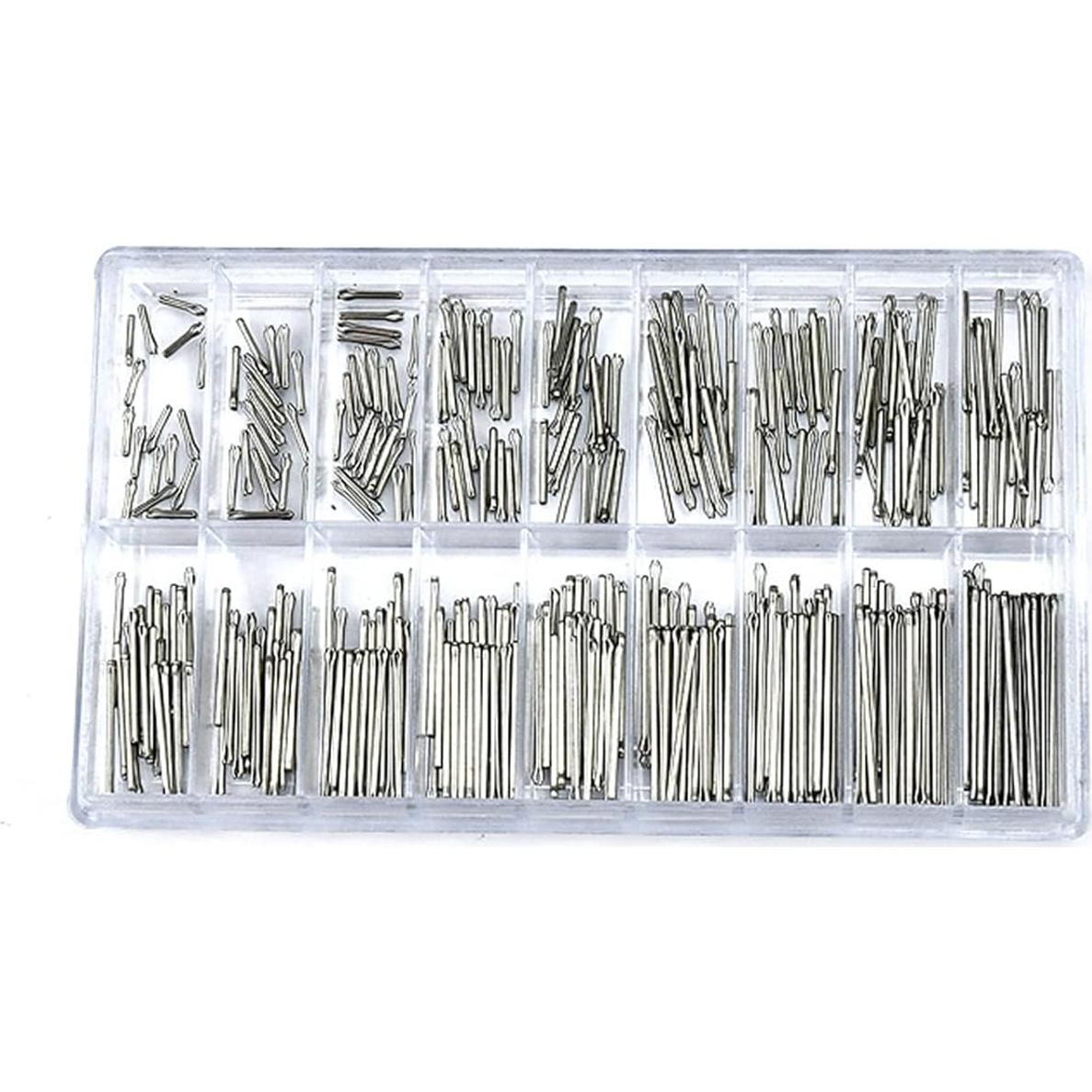 Kit de Reparación de Pasadores de Reloj Luqeeg 360 Piezas 6-23mm