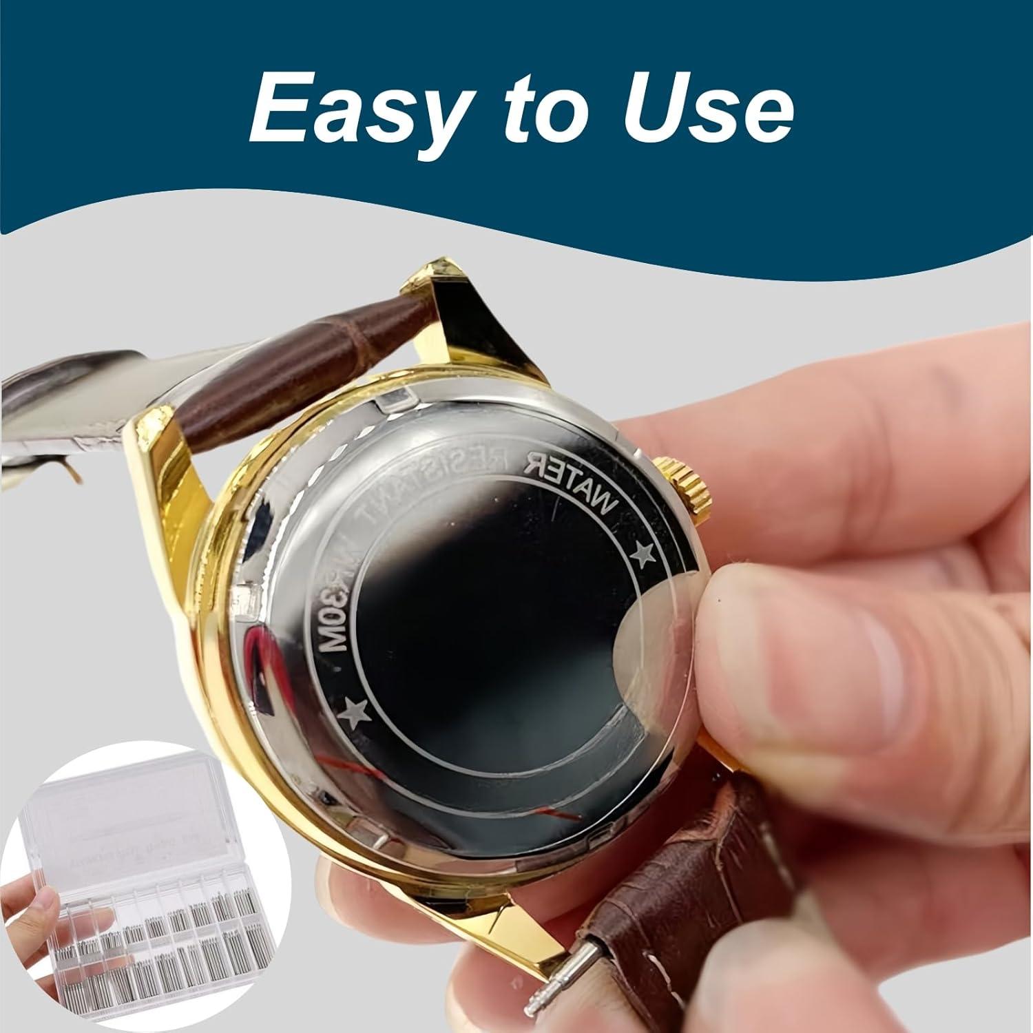 Kit 360 Pasadores de Correa de Reloj Acero Inoxidable 6-23mm