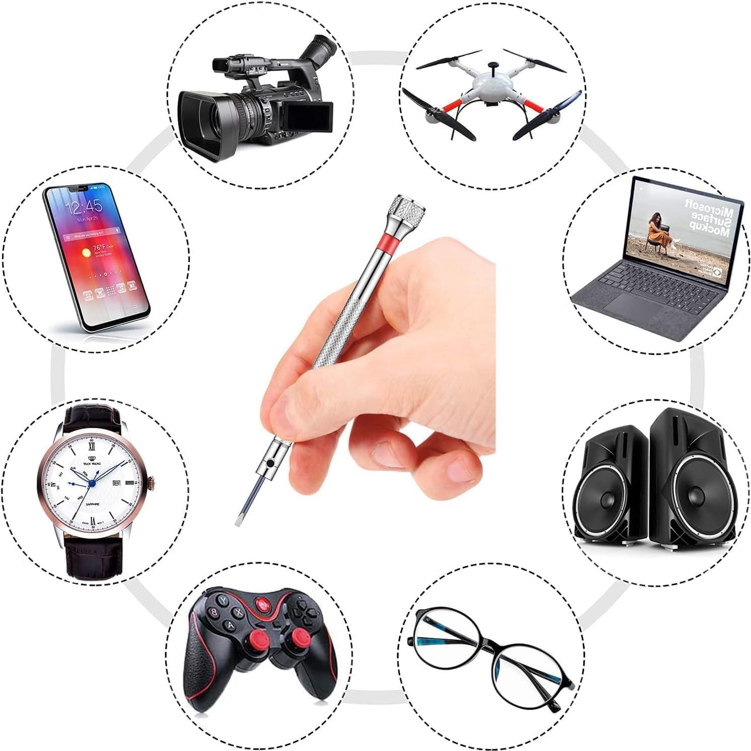 Juego de destornilladores de precisión AOMISIV 13 piezas