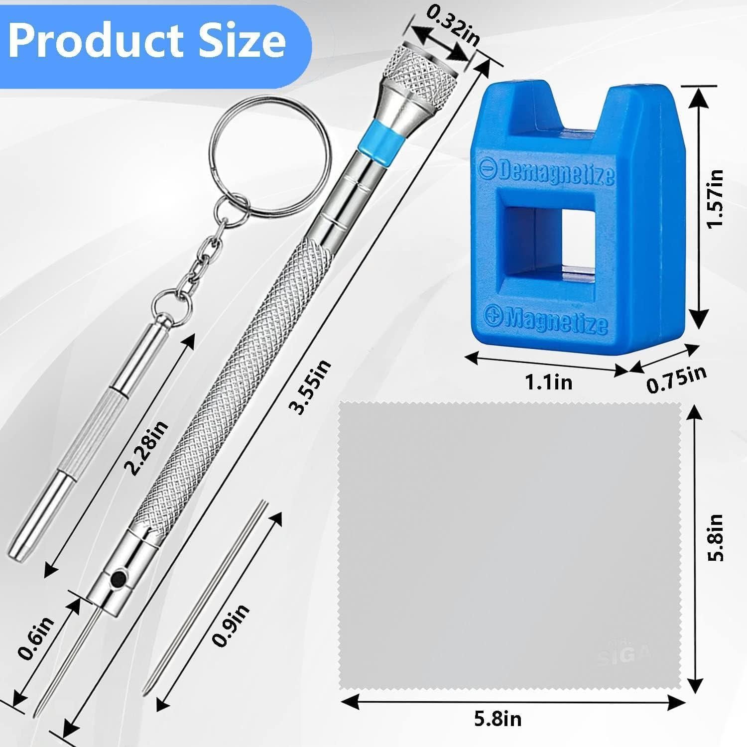 Juego de destornilladores de precisión AOMISIV 13 piezas