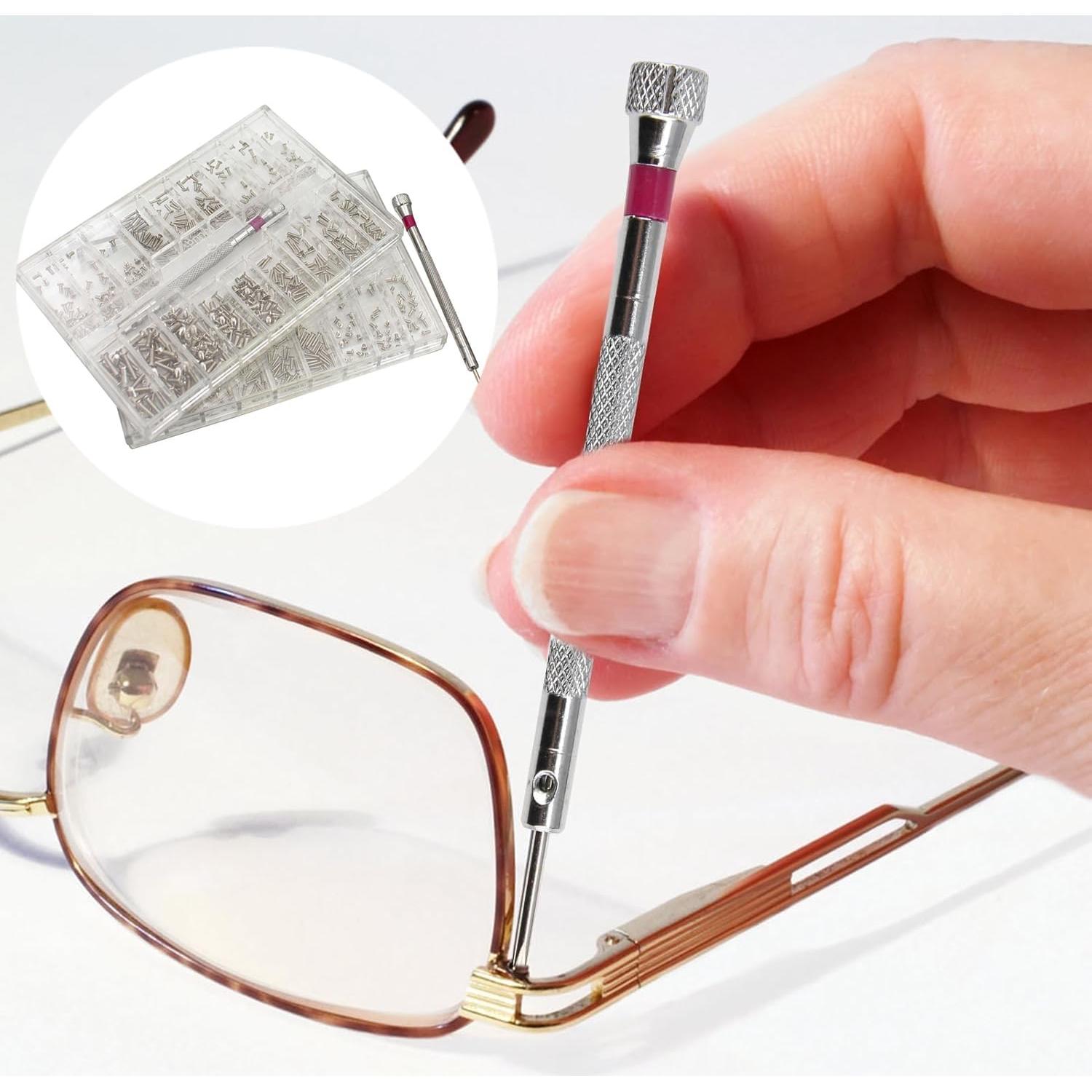 Kit de Micro Tornillos Phillips LZJPECES 500 Piezas Acero Inoxidable