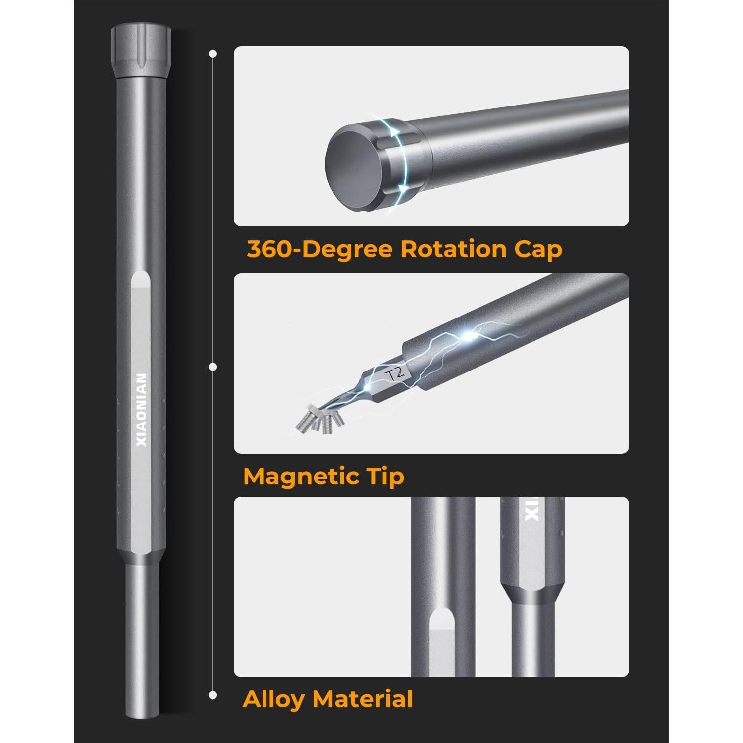 Juego de Destornilladores de Precisión 71 en 1 XIAONIAN