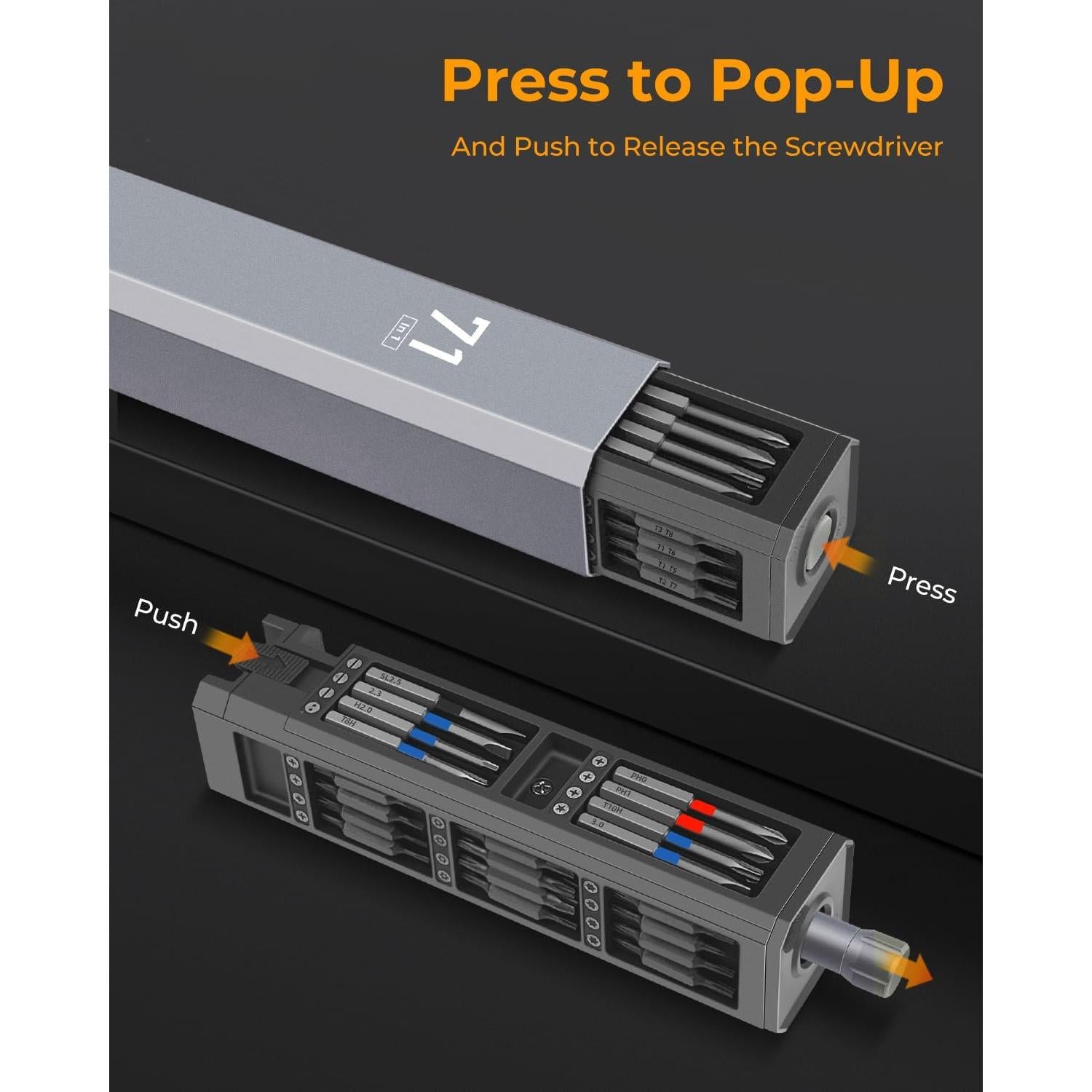 Juego de Destornilladores de Precisión 71 en 1 XIAONIAN