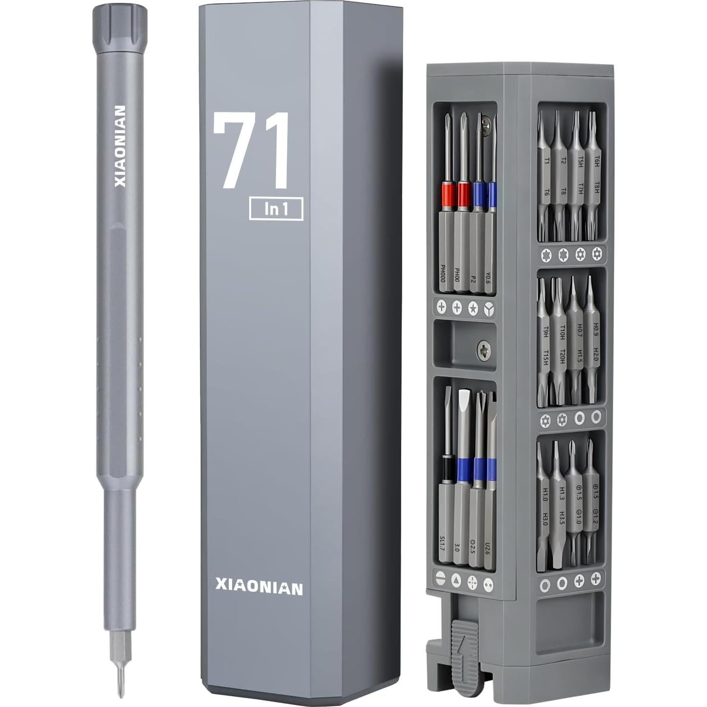 Juego de Destornilladores de Precisión 71 en 1 XIAONIAN