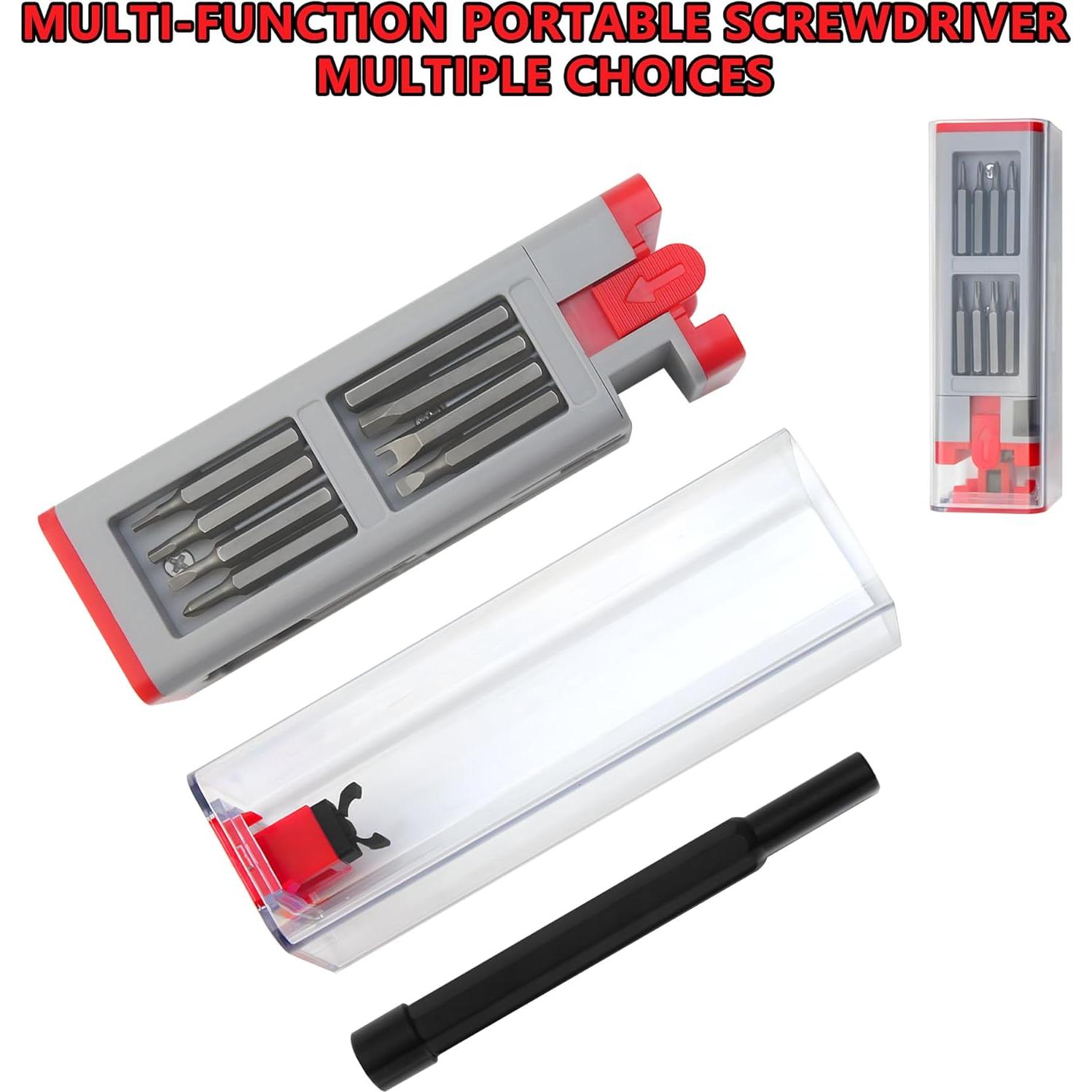 Juego de Destornilladores de Precisión 30 en 1 KALiM Rojo