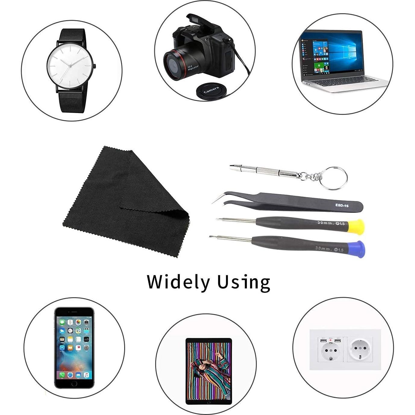 Kit de Reparación de Gafas Sunsmiles con Tornillos y Almohadillas