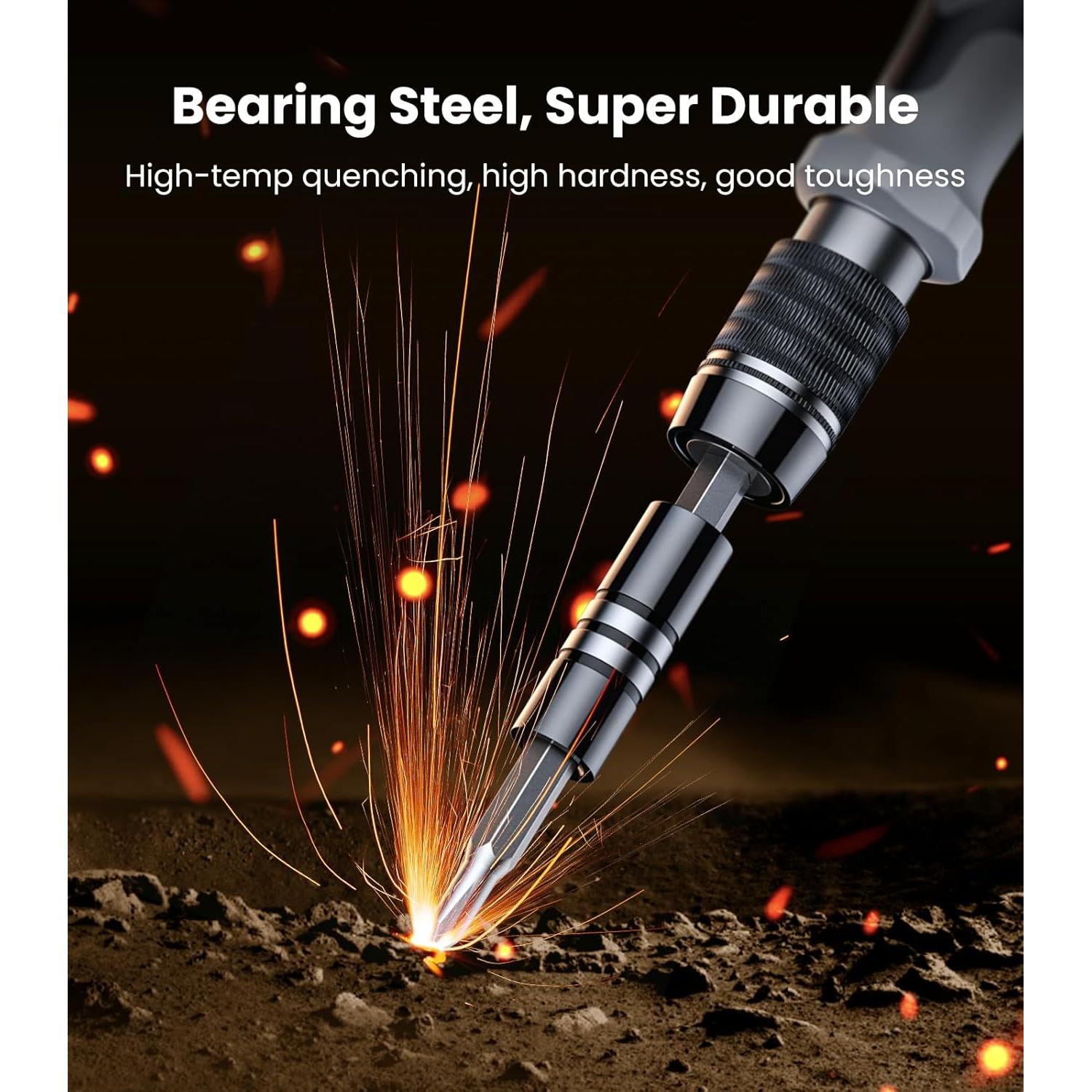 Juego de Destornilladores de Precisión AXTH 115 en 1 Ergonómico