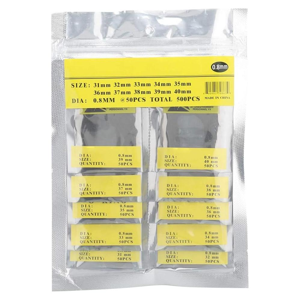 Juego de Juntas de Respaldo Joyzan 500PCS Goma Impermeable