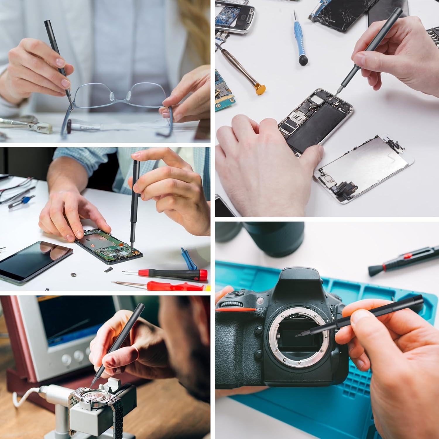 Juego de Destornillador de Precisión 25-en-1 SINTIA - Acero