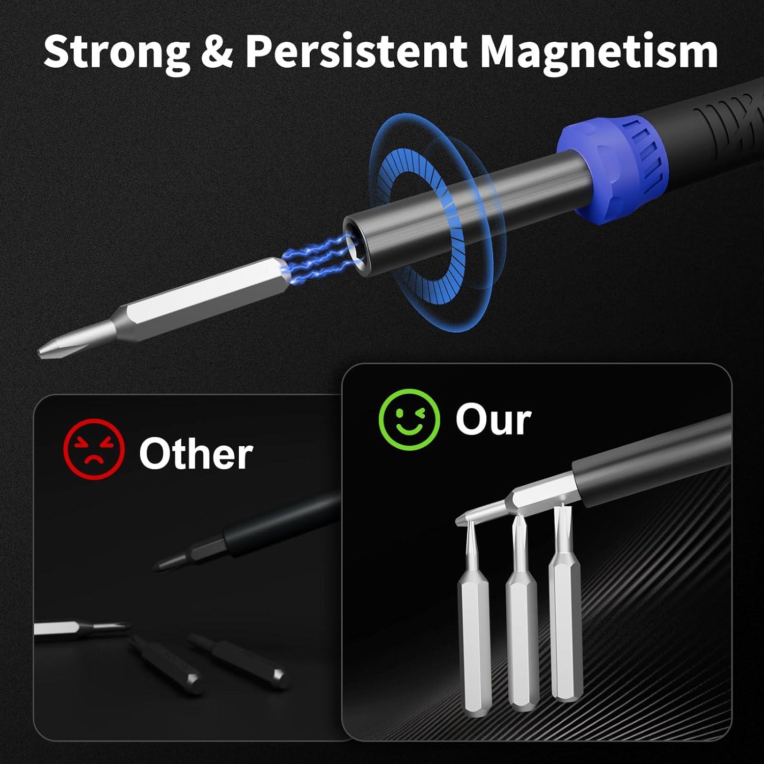 Juego de Destornilladores de Precisión 64 en 1 STREBITO