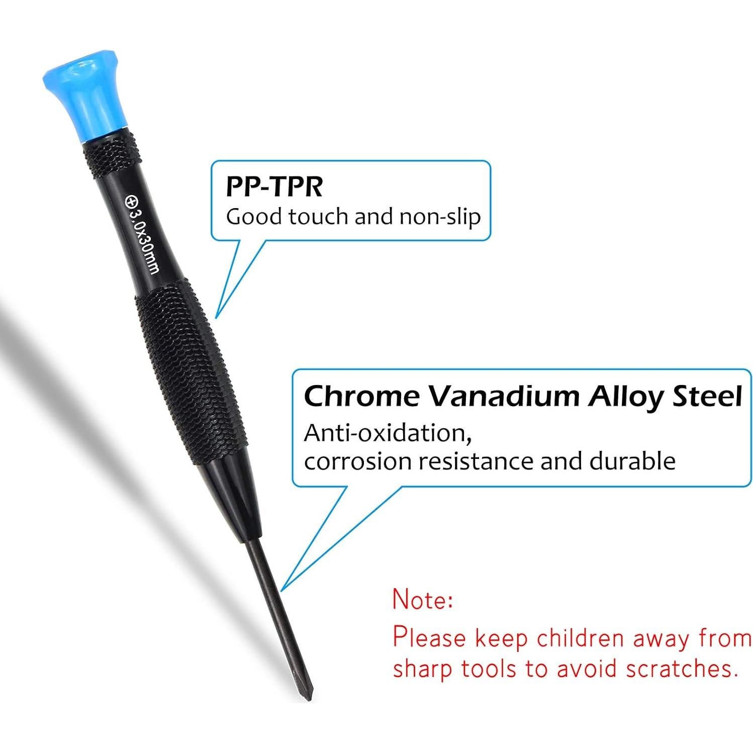 Juego de 18 Destornilladores Magnéticos FIXITOK para Gafas y Teléfonos