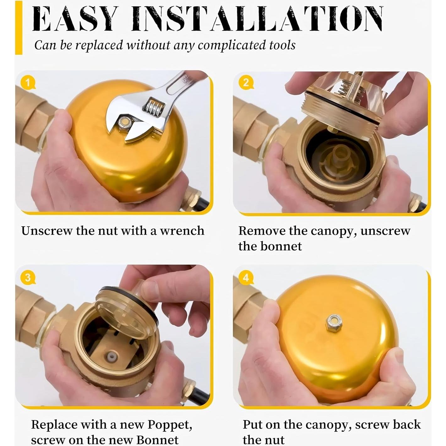 Kit de Reparación Febco 765 - Hiimhum - 1" y 1.25"