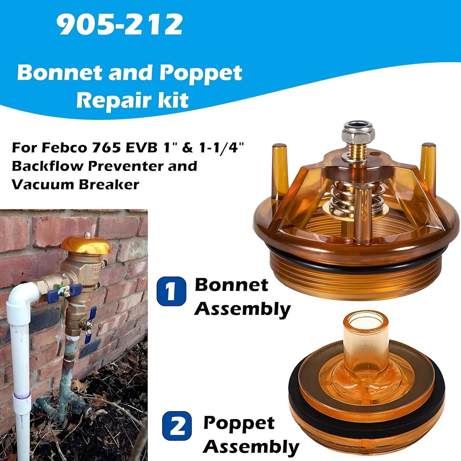 Kit de Reparación Febco 765 - Hiimhum - 1" y 1.25"