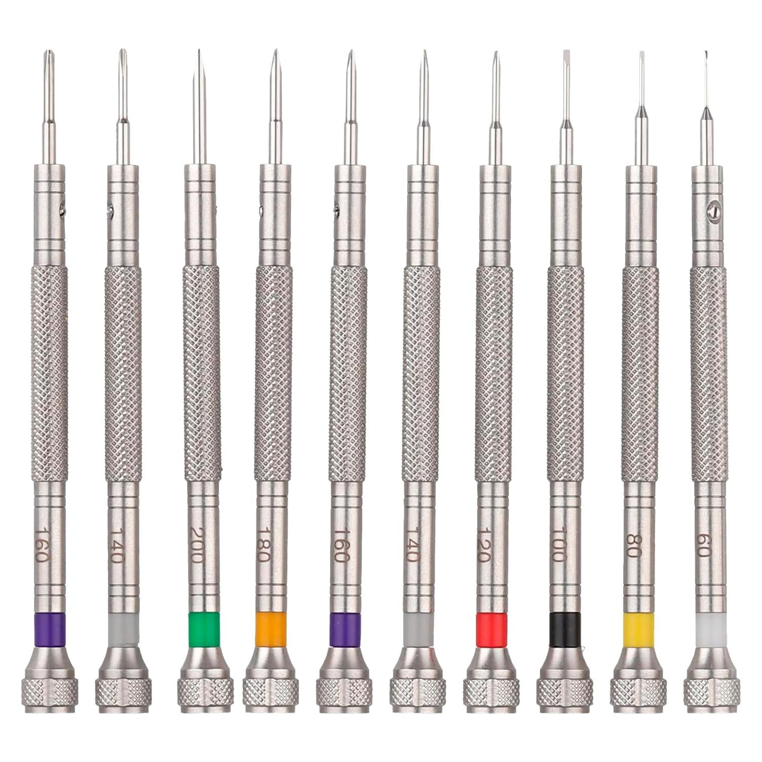 Kit de Destornilladores W&S Profesional 10 Piezas Acero Inoxidable