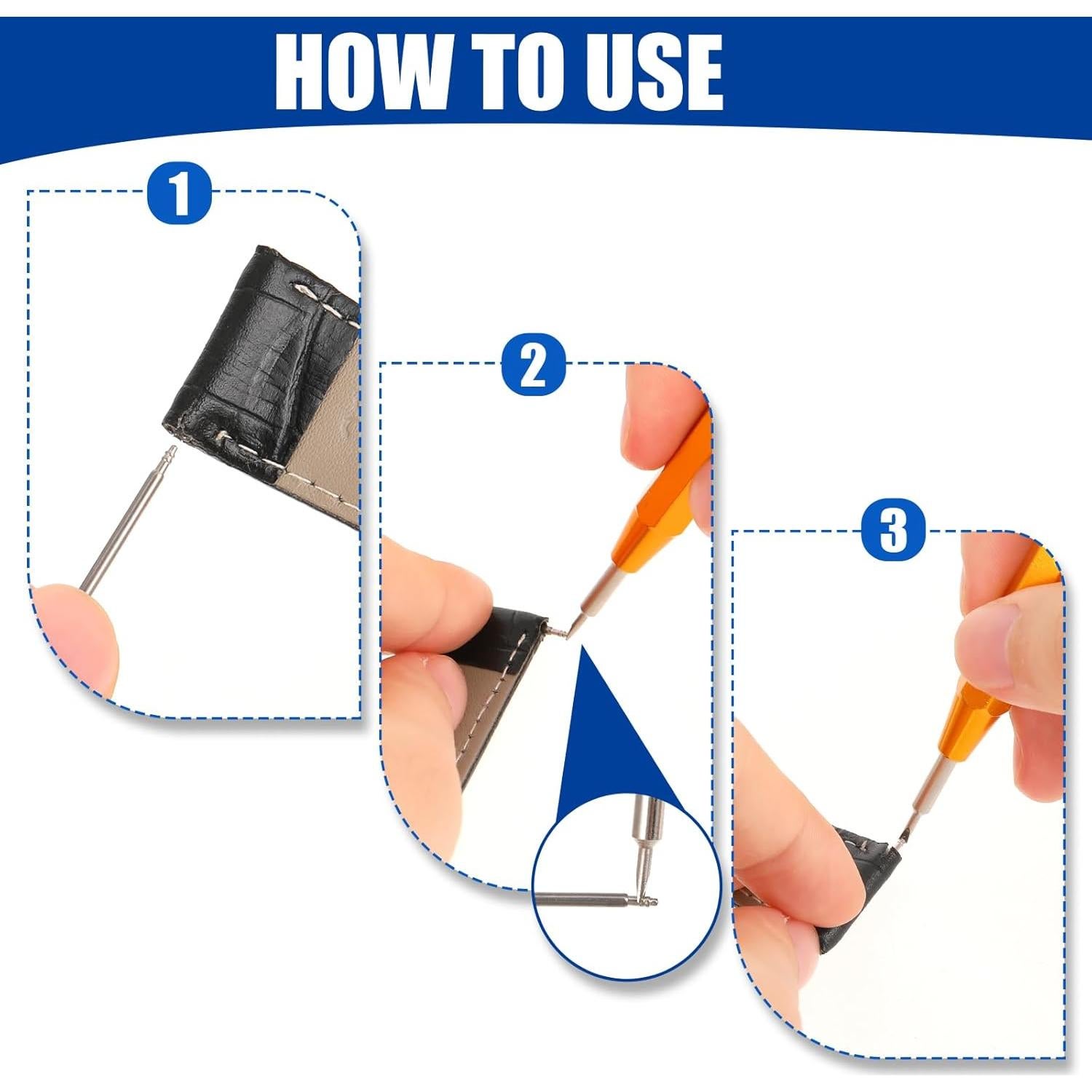 Kit de Reemplazo de Pasadores de Reloj Giantree 33 PCS