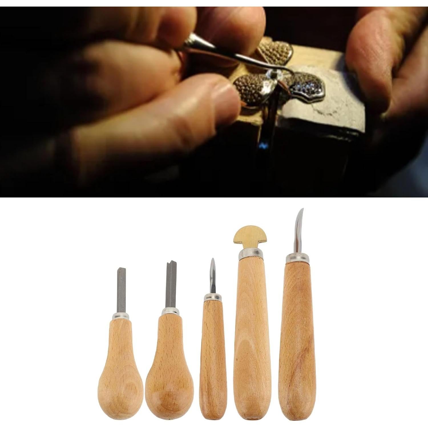 Kit de Herramientas para Colocación de Gemas Xiuganpo 5 Piezas