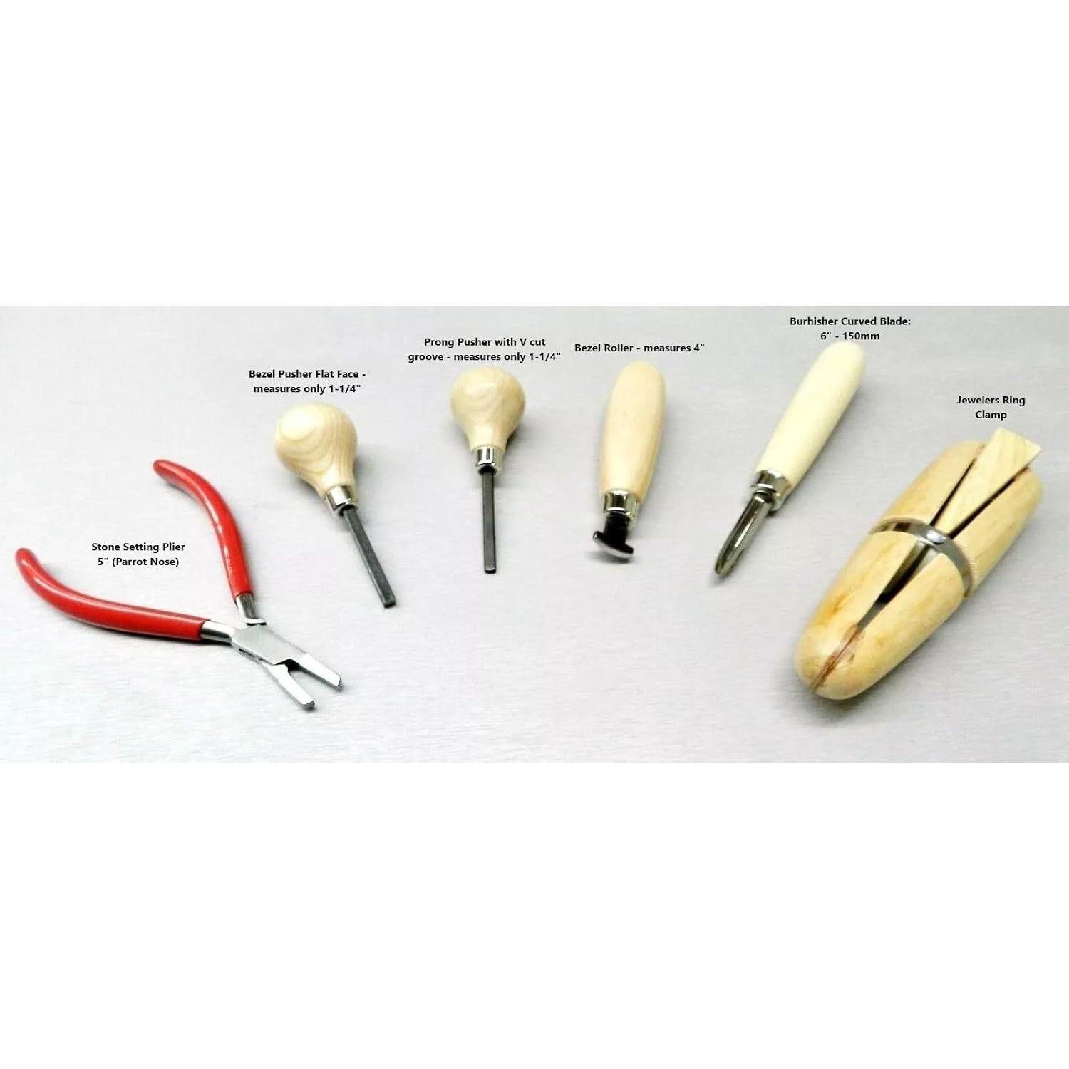 Kit de Herramientas JTS para Colocación de Piedras - 6 Piezas