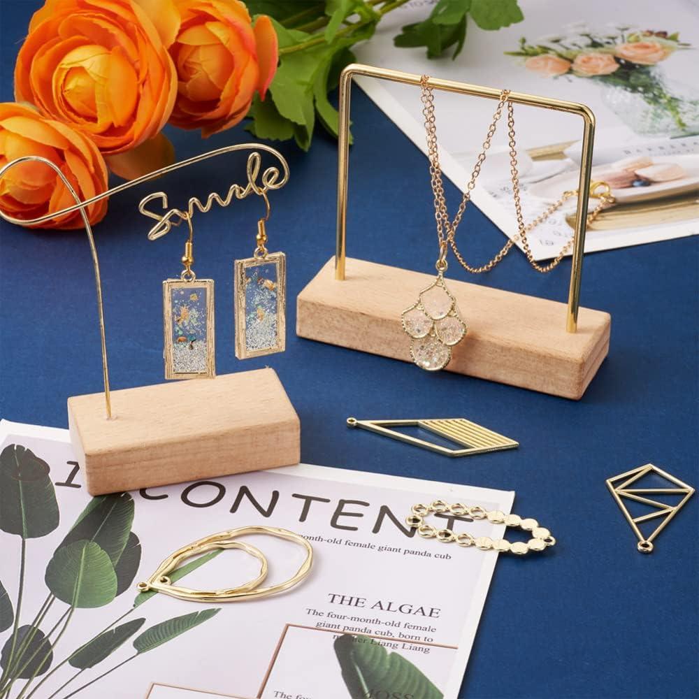 Marco para Pendientes Geométrico Bestewelry 32 Piezas DIY