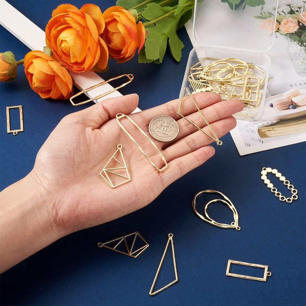 Marco para Pendientes Geométrico Bestewelry 32 Piezas DIY