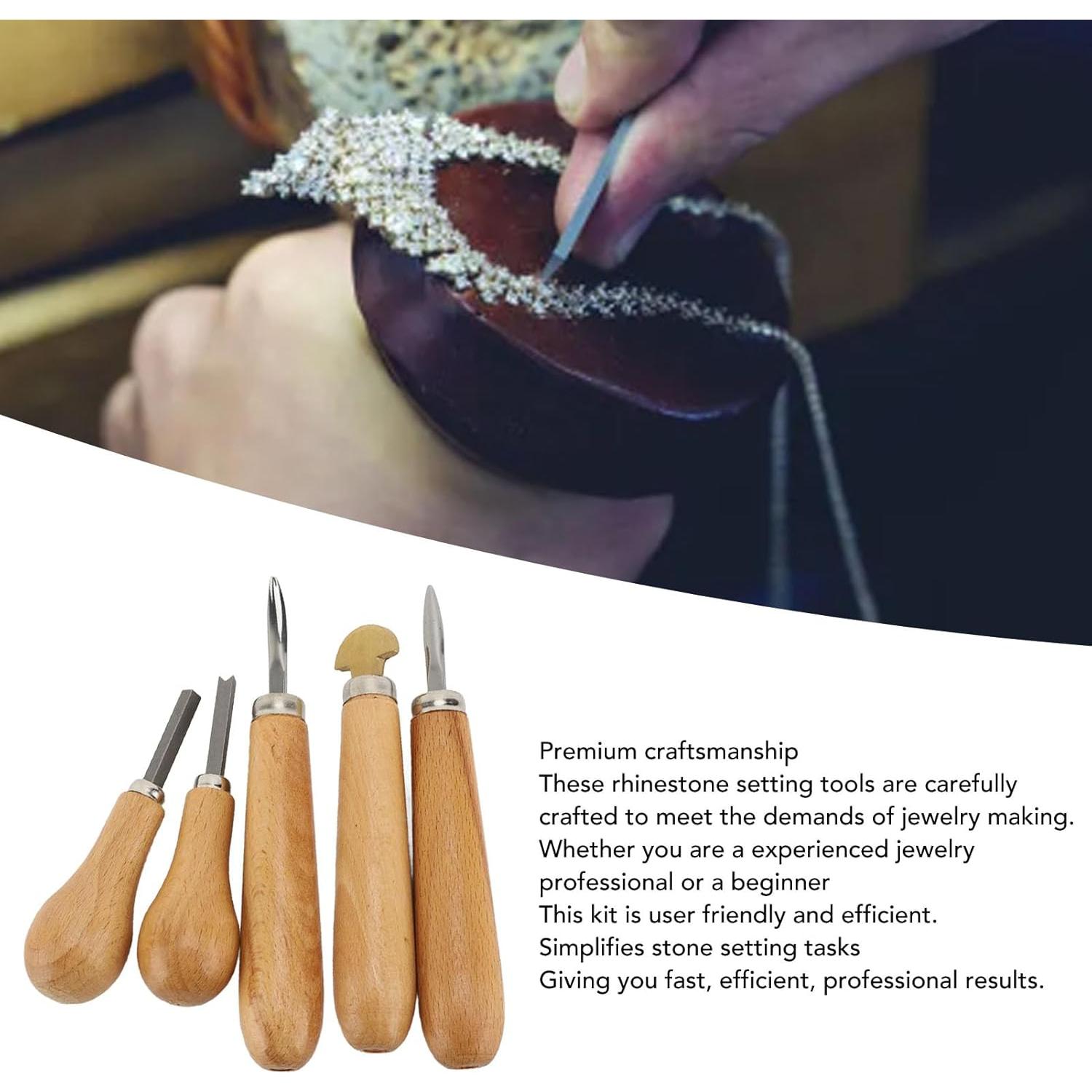 Conjunto de 5 herramientas de ajuste de piedras Niiyen