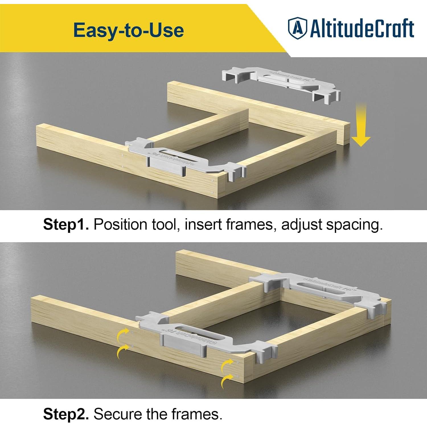 Herramienta de Enmarcado AltitudeCraft 40.64 cm - Juego de 2 Piezas